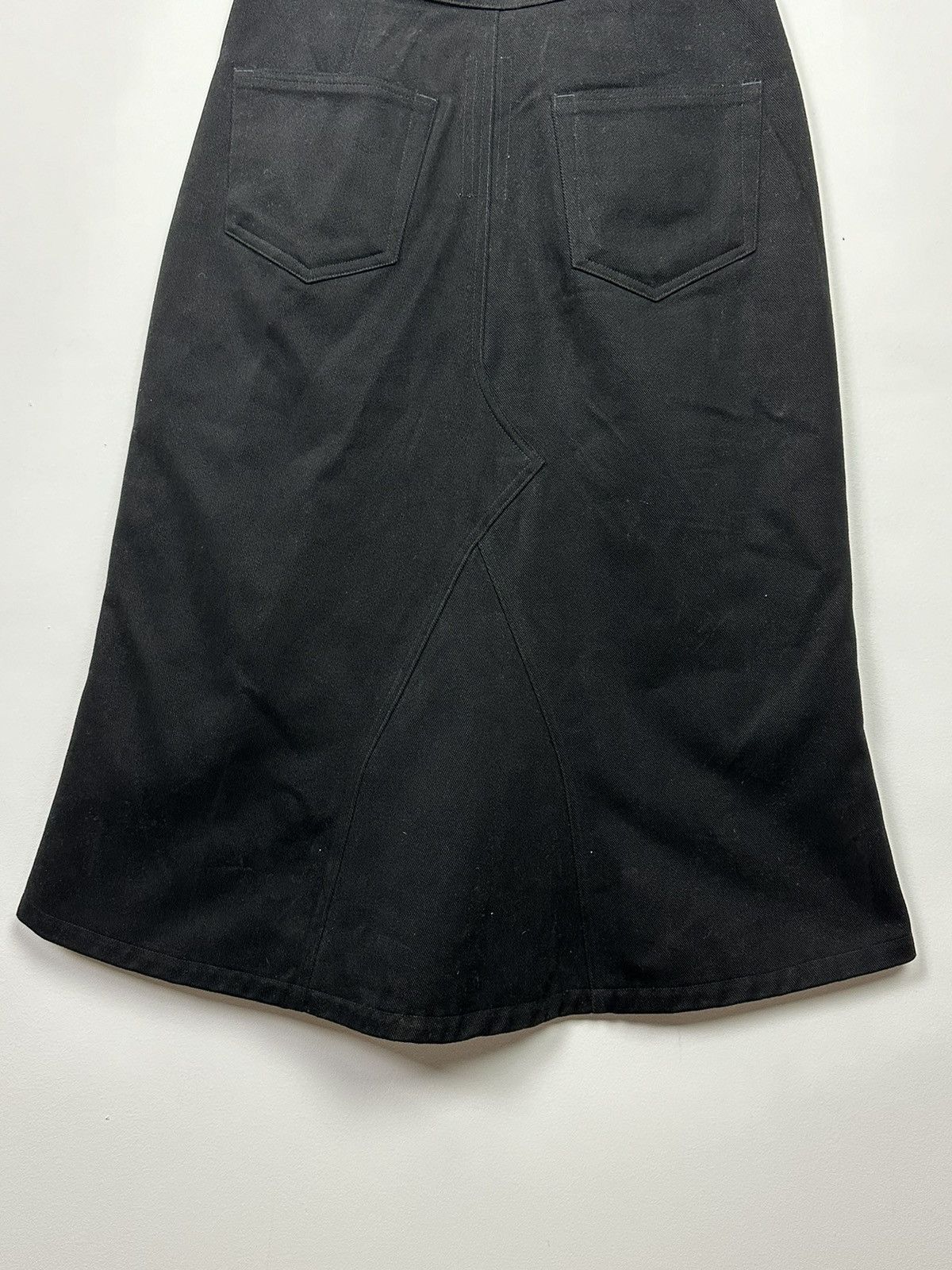 Rick Owens FW22 ‘STROBE’ Cotton Flannel Godet Skirt Size US 32 / EU 48 - 7 Thumbnail