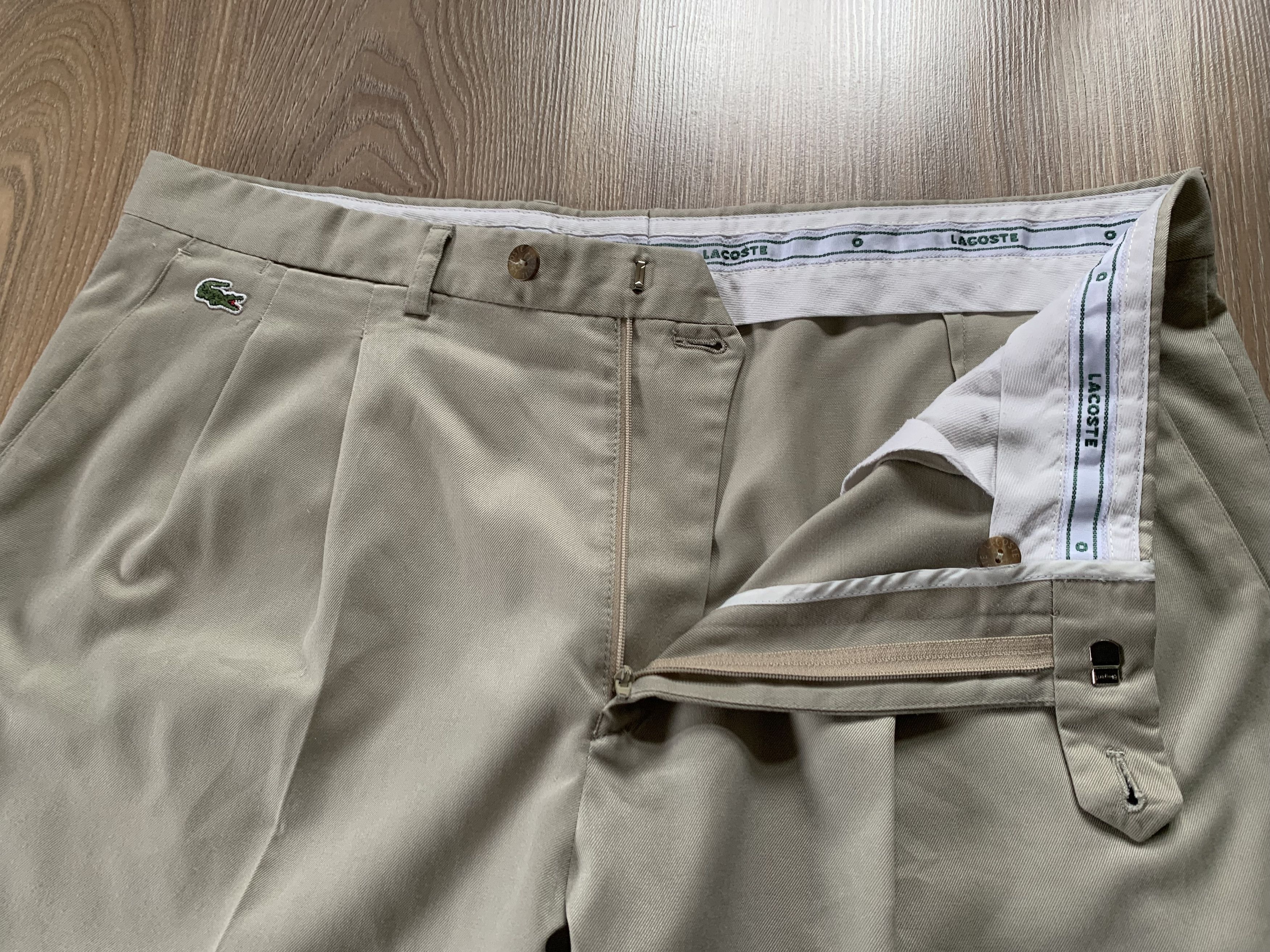 Lacoste × Vintage Vintage Lacoste Grey Trousers Size US 32 / EU 48 - 5 Thumbnail