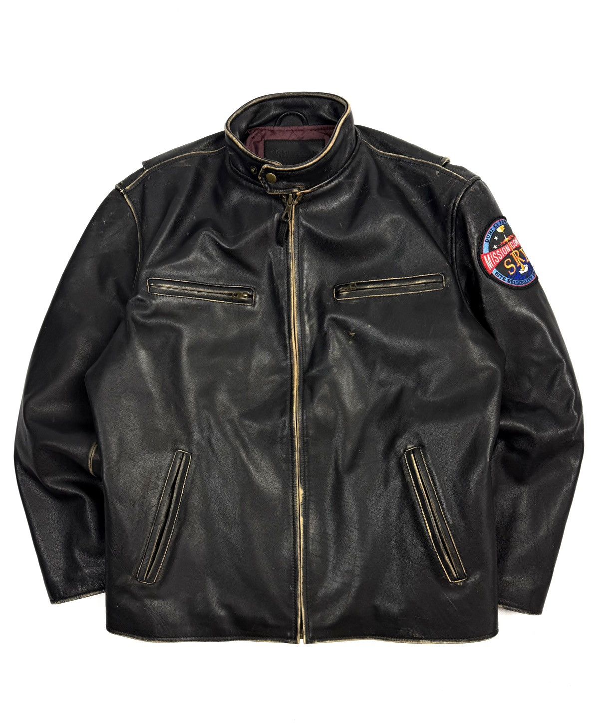 Golden Bear Golden Bear Vintage Lodi Leather Moto Jacket Mission Control Size US L / EU 52-54 / 3 - 3 Thumbnail
