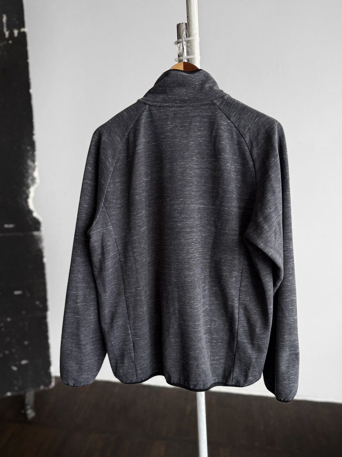 Kappa Kappa Mens Dark Grey Heather Full Zip Logo Track Jacket Size US L / EU 52-54 / 3 - 2 Thumbnail