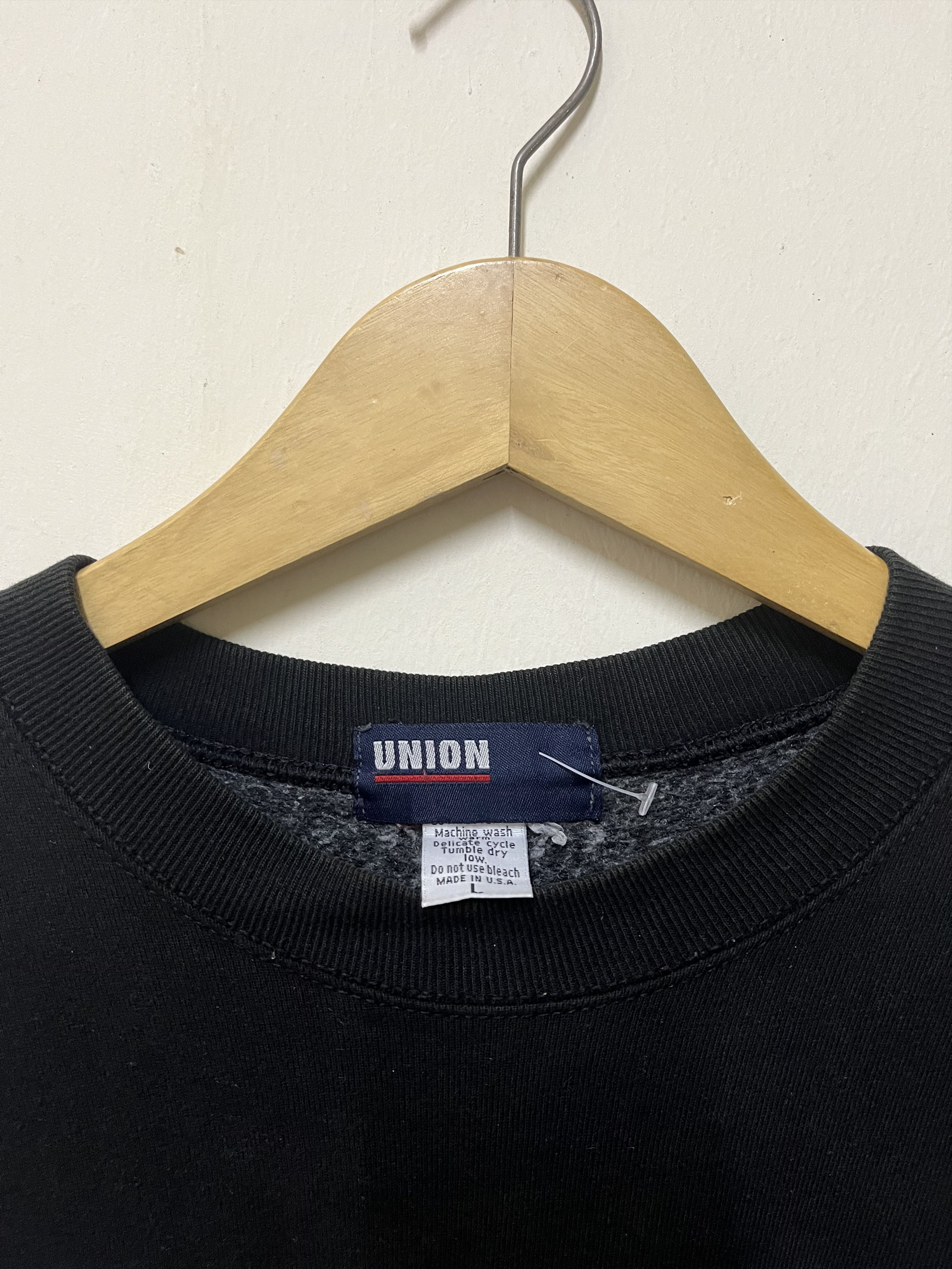 Union LA XSOLDX Vintage 90s UNION LA Camo Crew Neck Sweatshirt Size US L / EU 52-54 / 3 - 3 Thumbnail