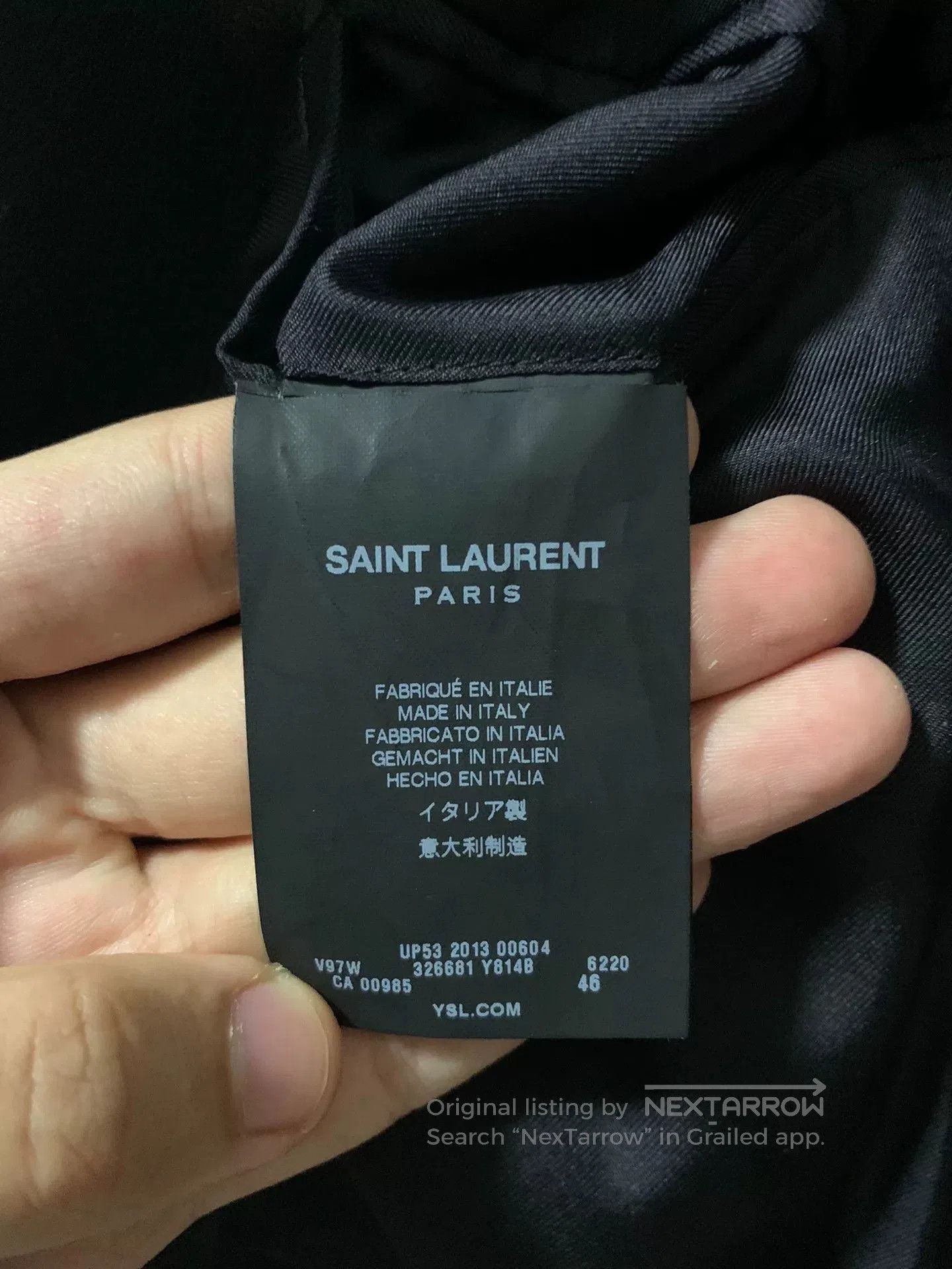 Saint Laurent Paris Saint Laurent SLP 13FW Red Studded Blazer. Size US S / EU 44-46 / 1 - 4 Thumbnail