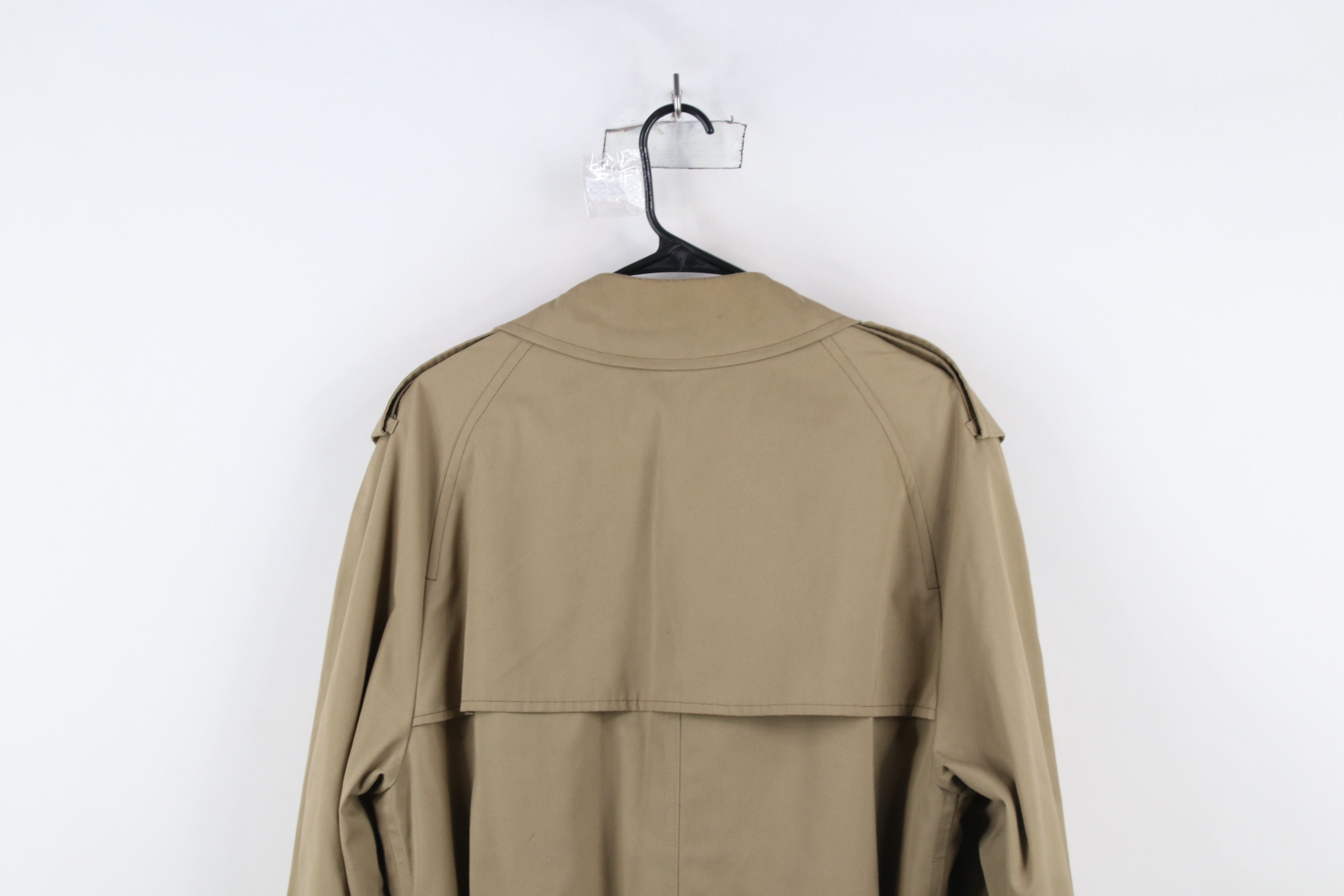 Vintage Vintage 70s Streetwear Belted Trench Coat Rain Jacket USA Size US XXL / EU 58 / 5 - 15 Thumbnail
