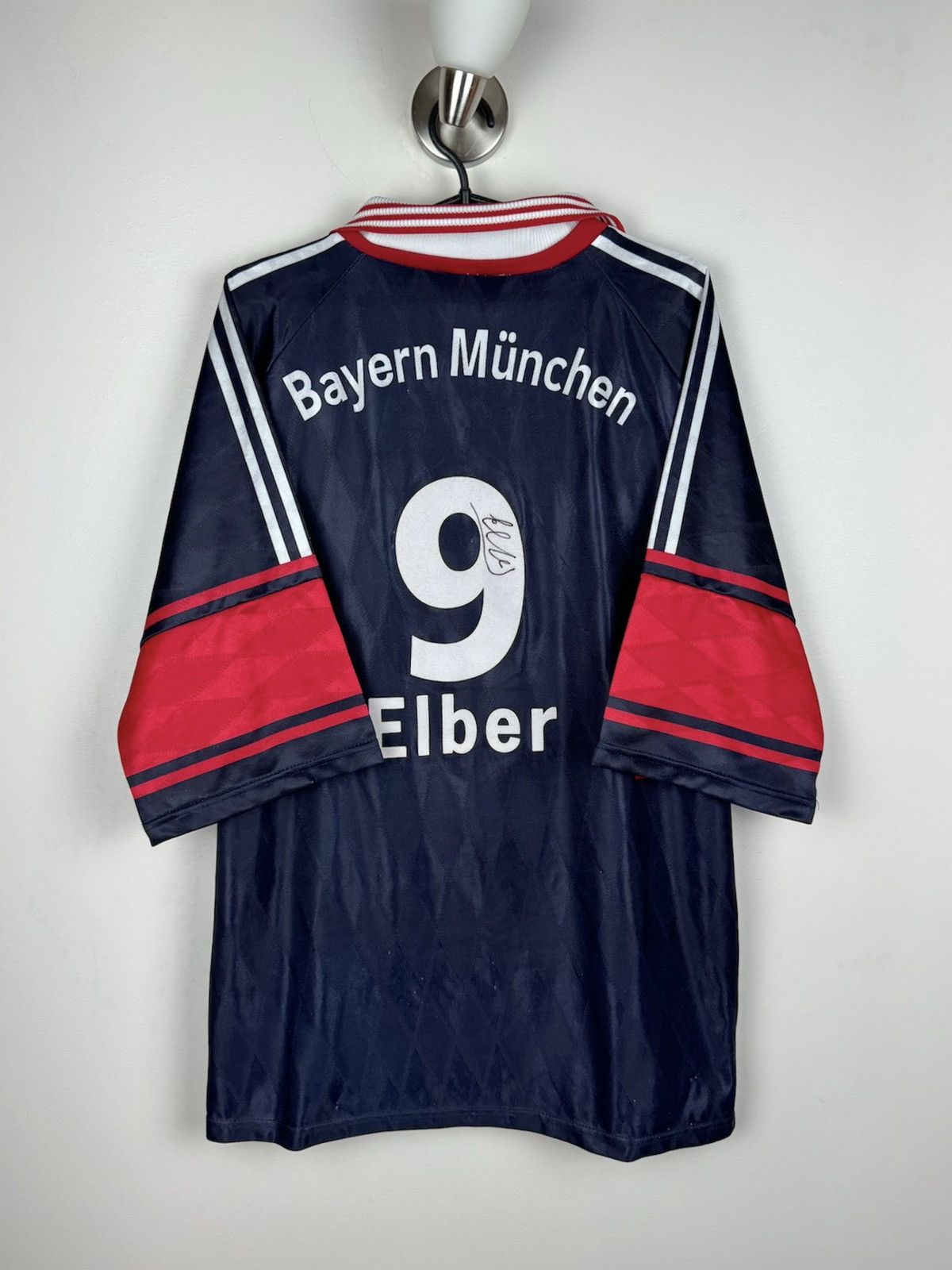 Adidas Football Adidas Bayern Opel 90s t-shirt original item Size US XL / EU 56 / 4 - 2 Thumbnail