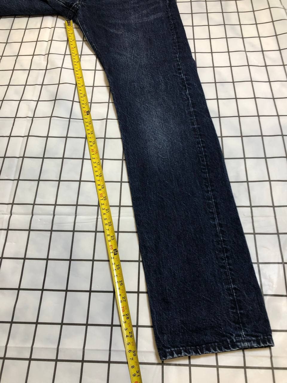 Levi's Levi Strauss 501 Mens Dark Blue Denim Casual Size US 29 - 9 Thumbnail