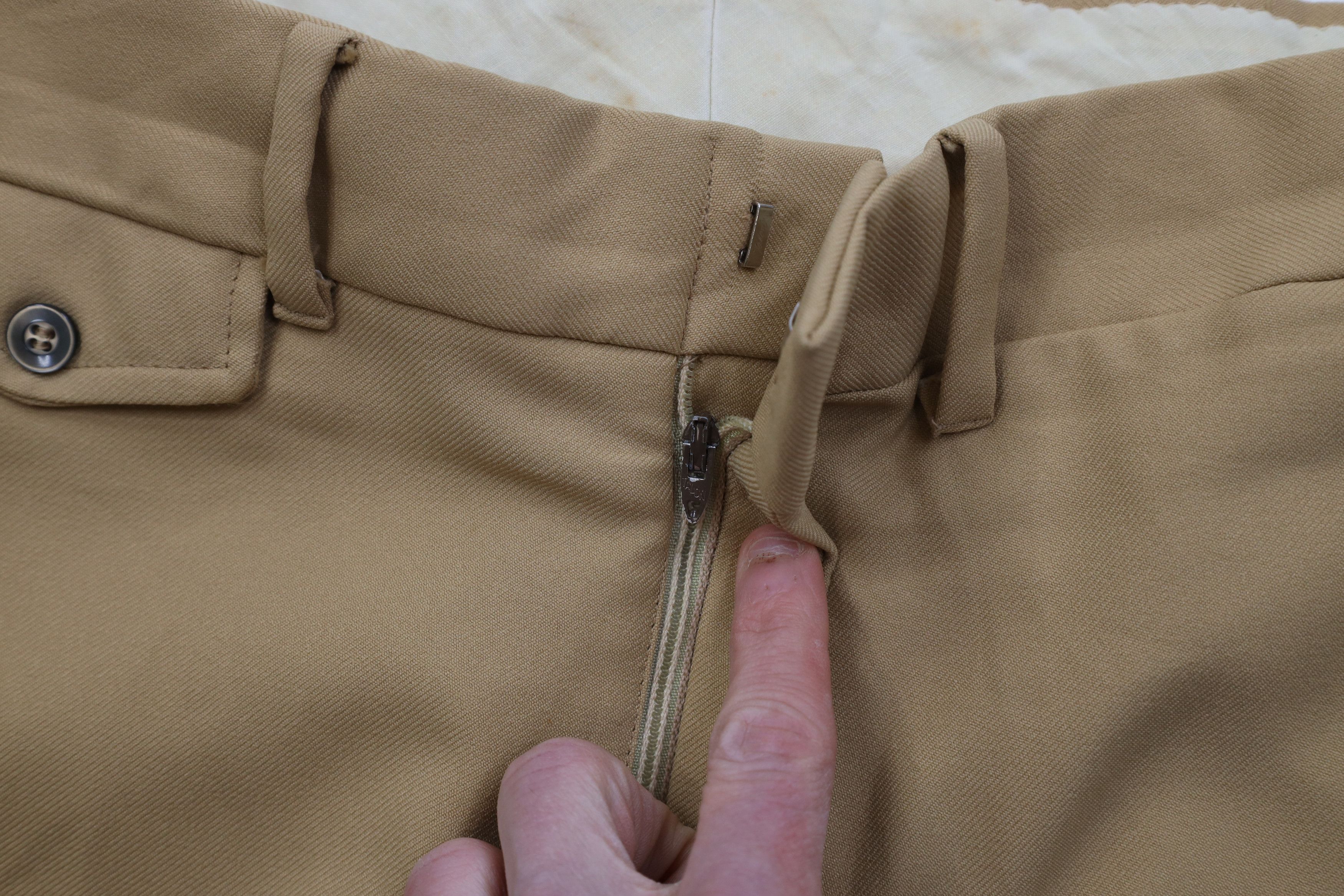 Vintage Vintage 60s 70s Wide Leg Bell Bottoms Pants Wheat Brown USA Size US 32 / EU 48 - 7 Thumbnail