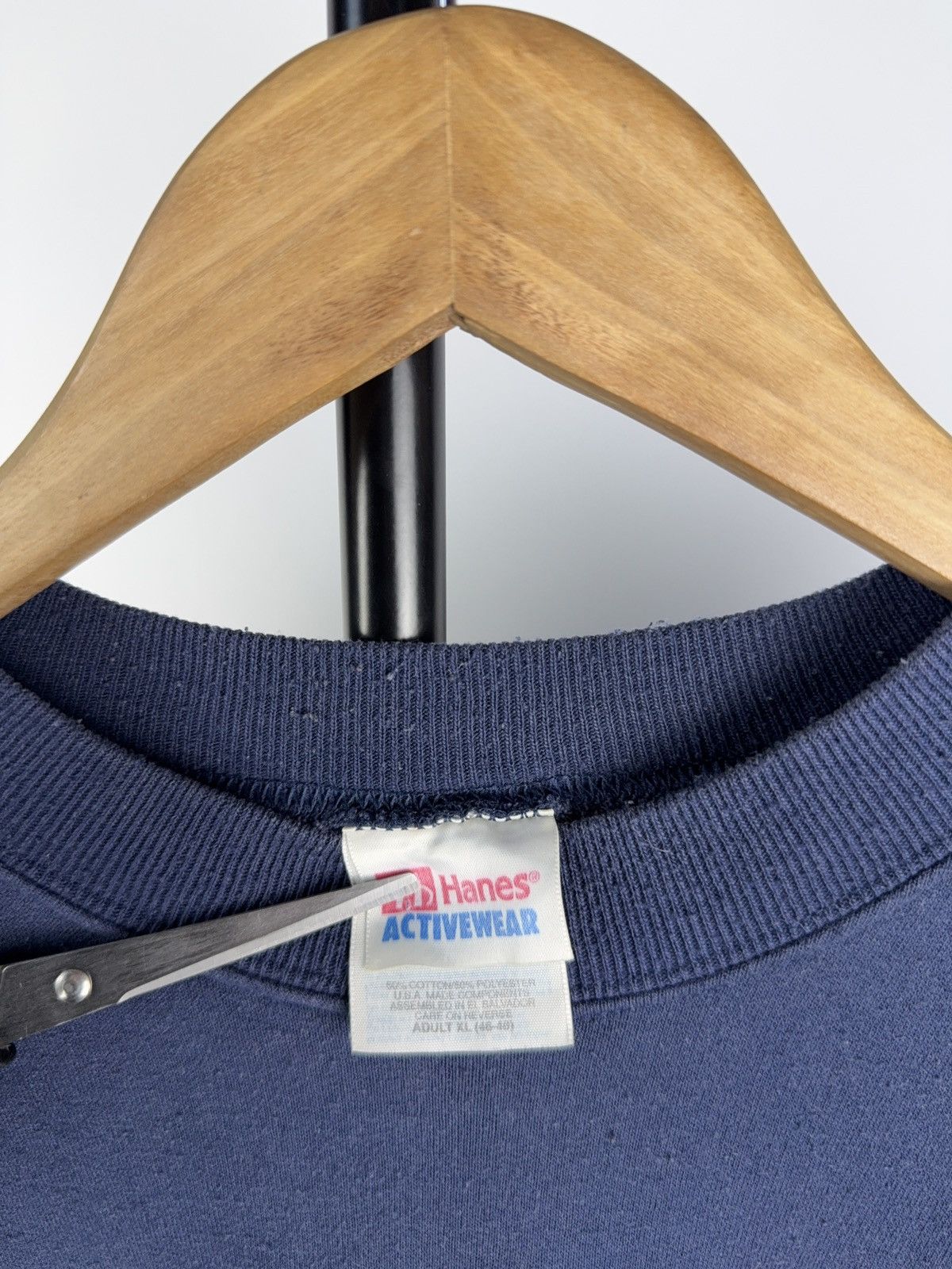 MLB × Vintage Vintage 1997 Cleveland Indians Sweatshirt Hanes XL USA Size US XL / EU 56 / 4 - 5 Thumbnail
