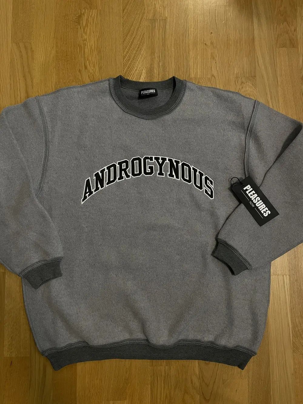 Pleasures Pleasures Androgynous Applique Crew Size US L / EU 52-54 / 3 - 3 Thumbnail