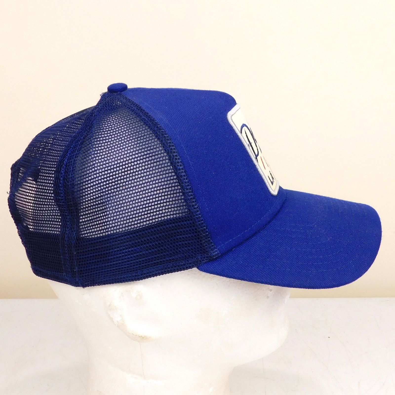 New Era New Era LA Dodgers Trucker Hat Adjustable Logo Patch Blue Size ONE SIZE - 5 Thumbnail