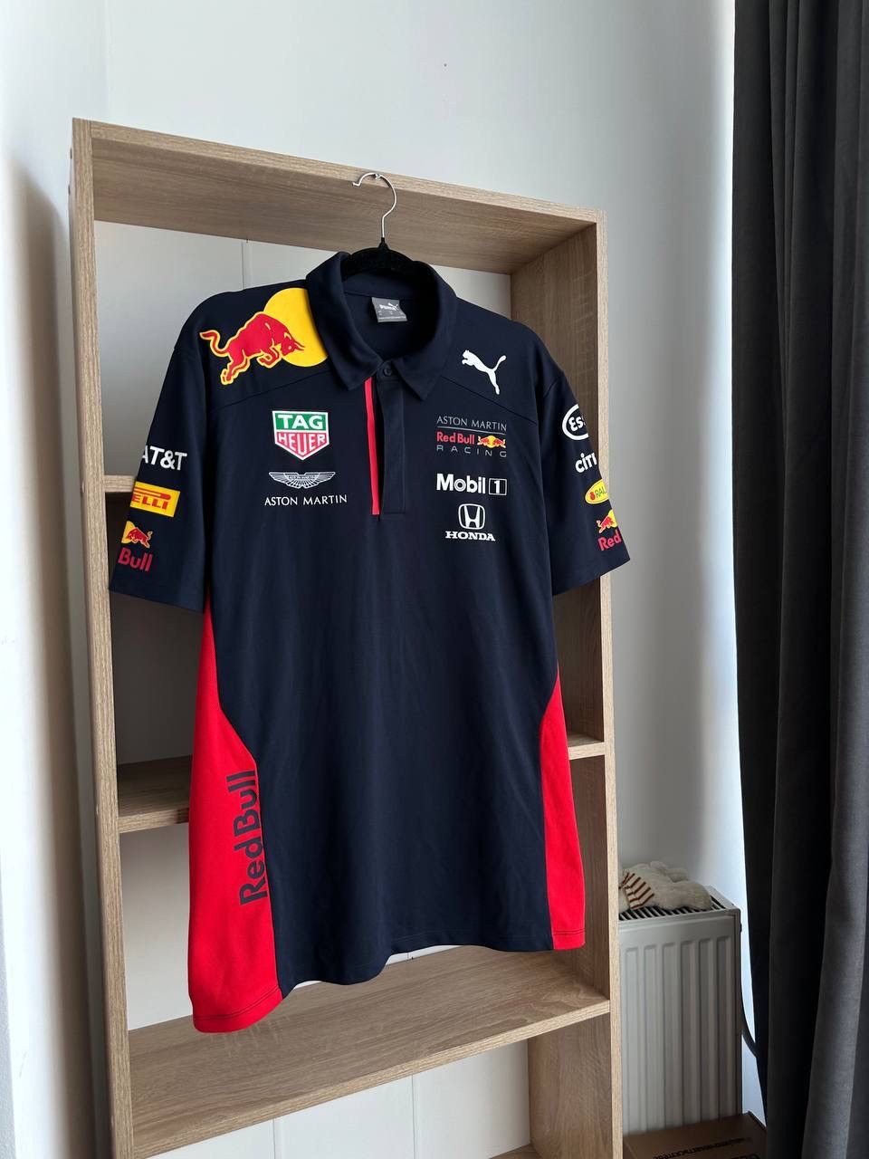Red Bull × Vintage Vintage Red Bull Racing Formula Uno T-Shirt Size US XL / EU 56 / 4 - 6 Thumbnail