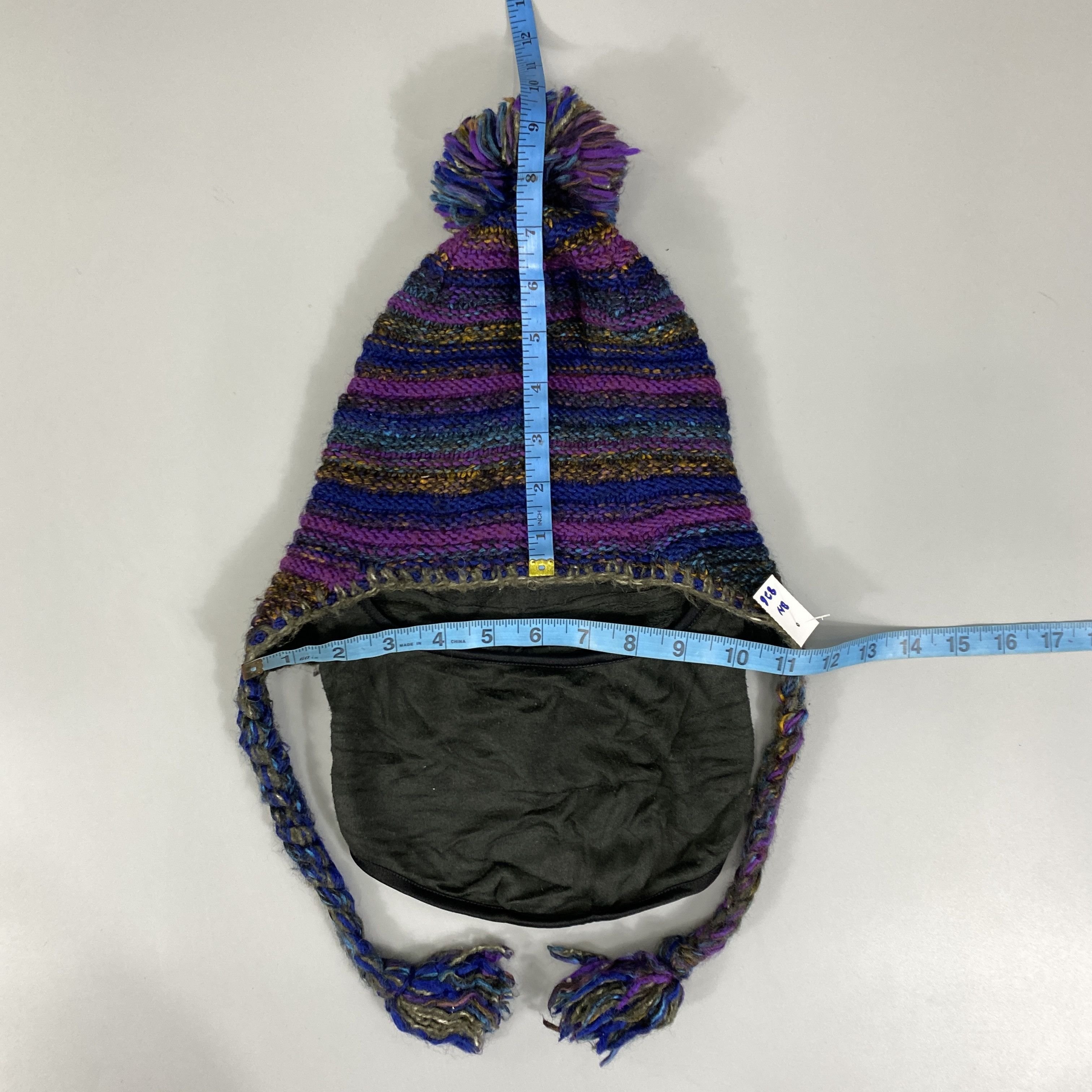 Phenix Phenix Earflap Multicolour Beanie Hats -BN826 Size ONE SIZE - 5 Thumbnail