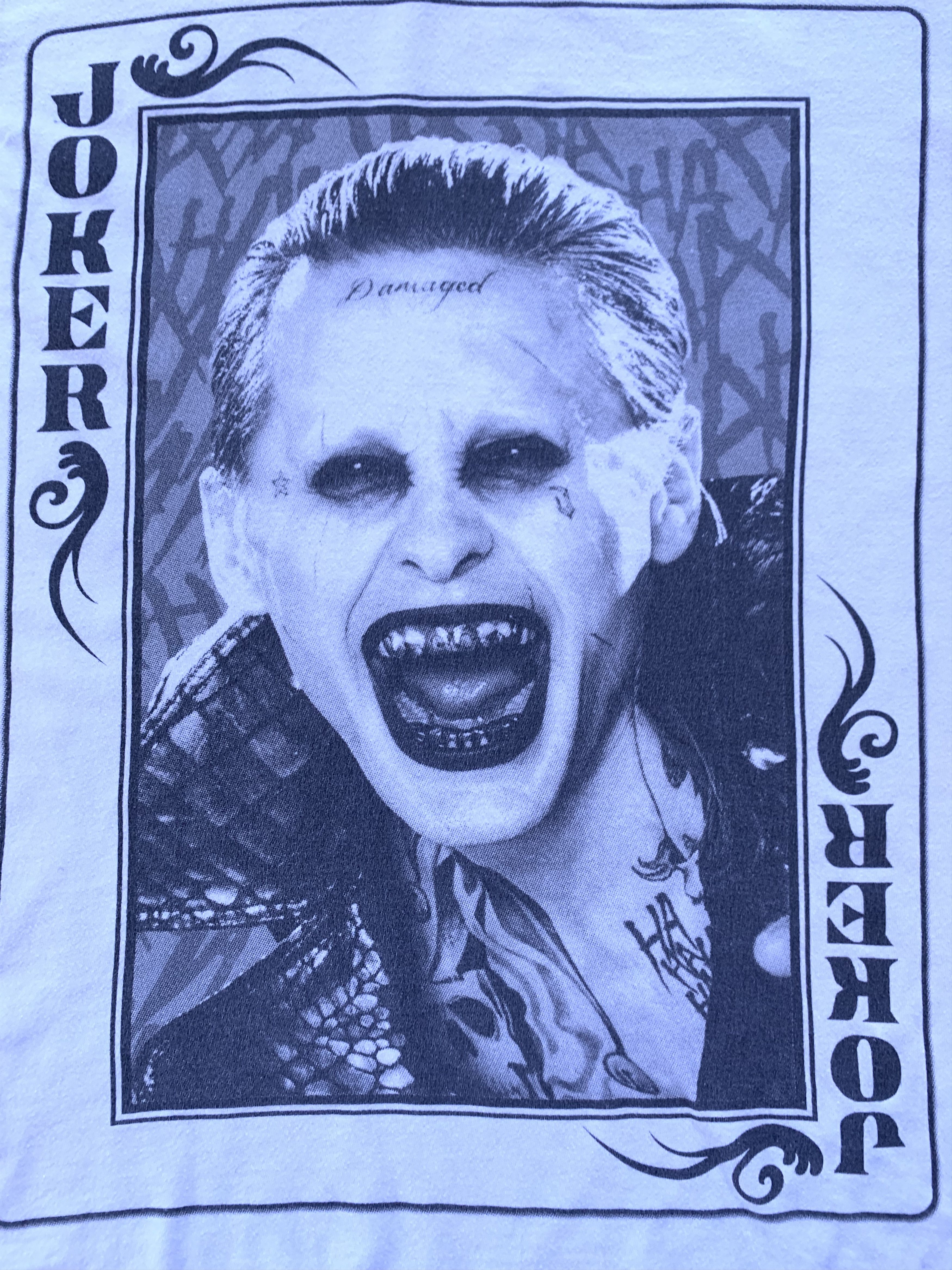 DC Comics × Gildan Vintage Suicide Squad Joker T Shirt Size US M / EU 48-50 / 2 - 5 Thumbnail