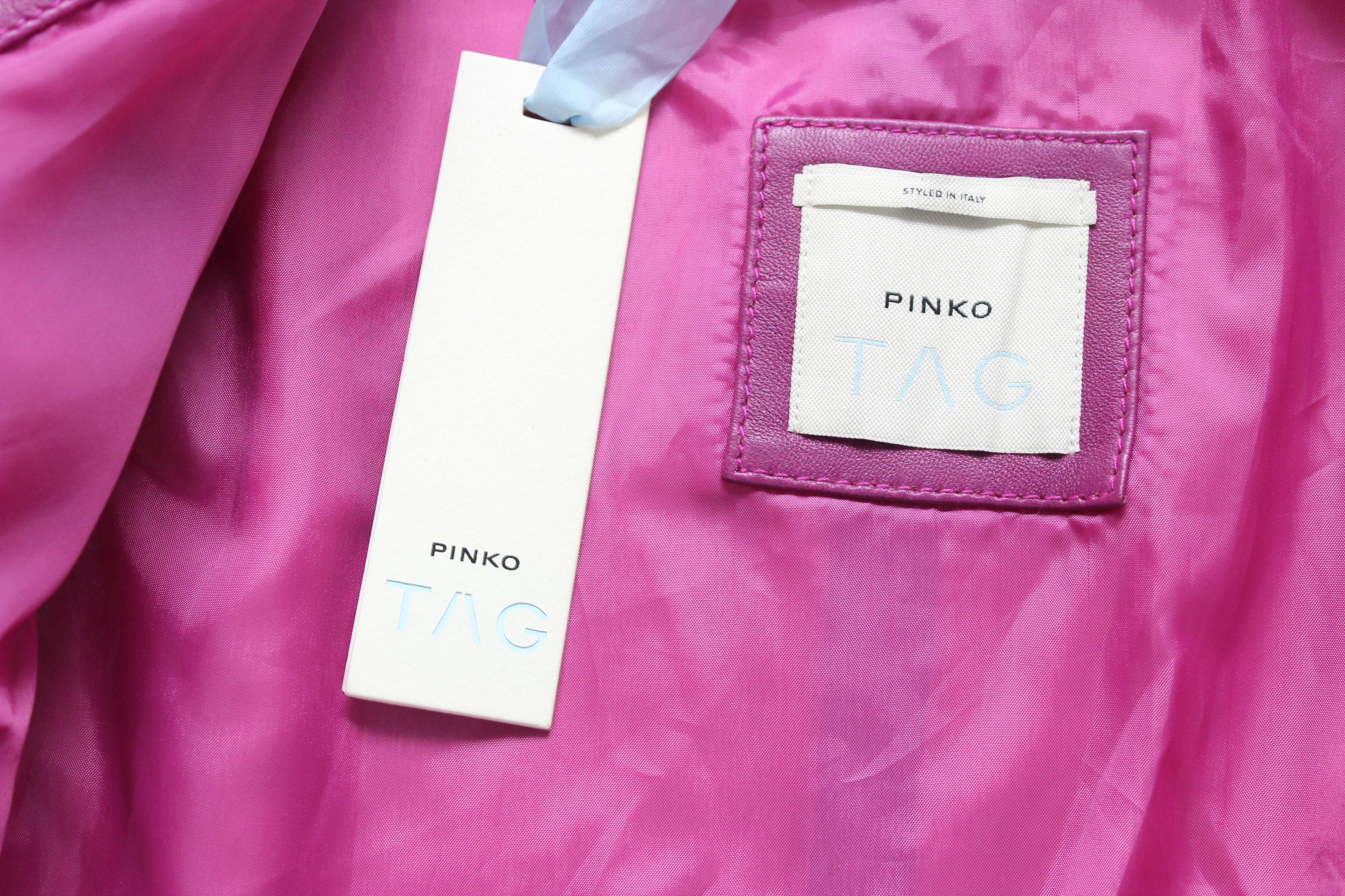 Pinko Pinko Tag Leather Jacket Womens Size 42 Authentic Hype Size M / US 6-8 / IT 42-44 - 19 Thumbnail