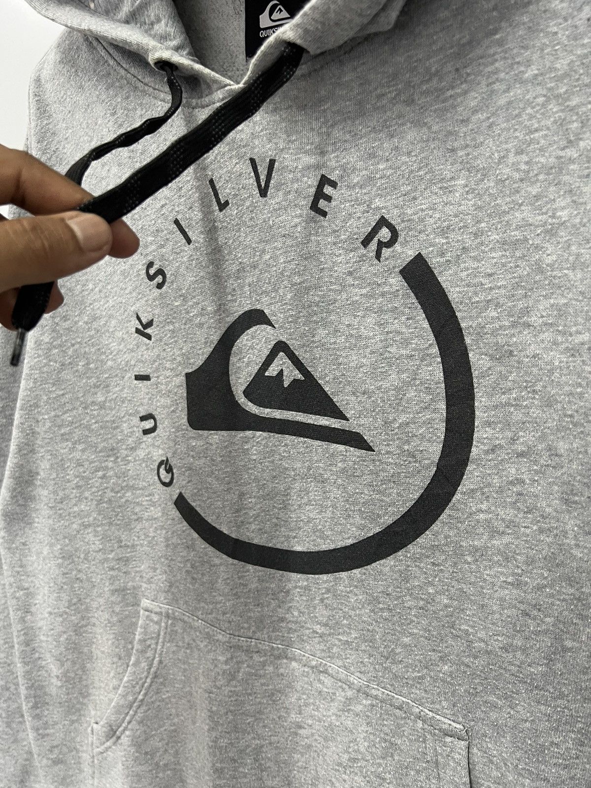 Quiksilver × Vintage 🔥 VINTAGE SURF QUIKSILVER BIG LOGO SWEATSHIRT HOODIE - S Size US S / EU 44-46 / 1 - 4 Thumbnail