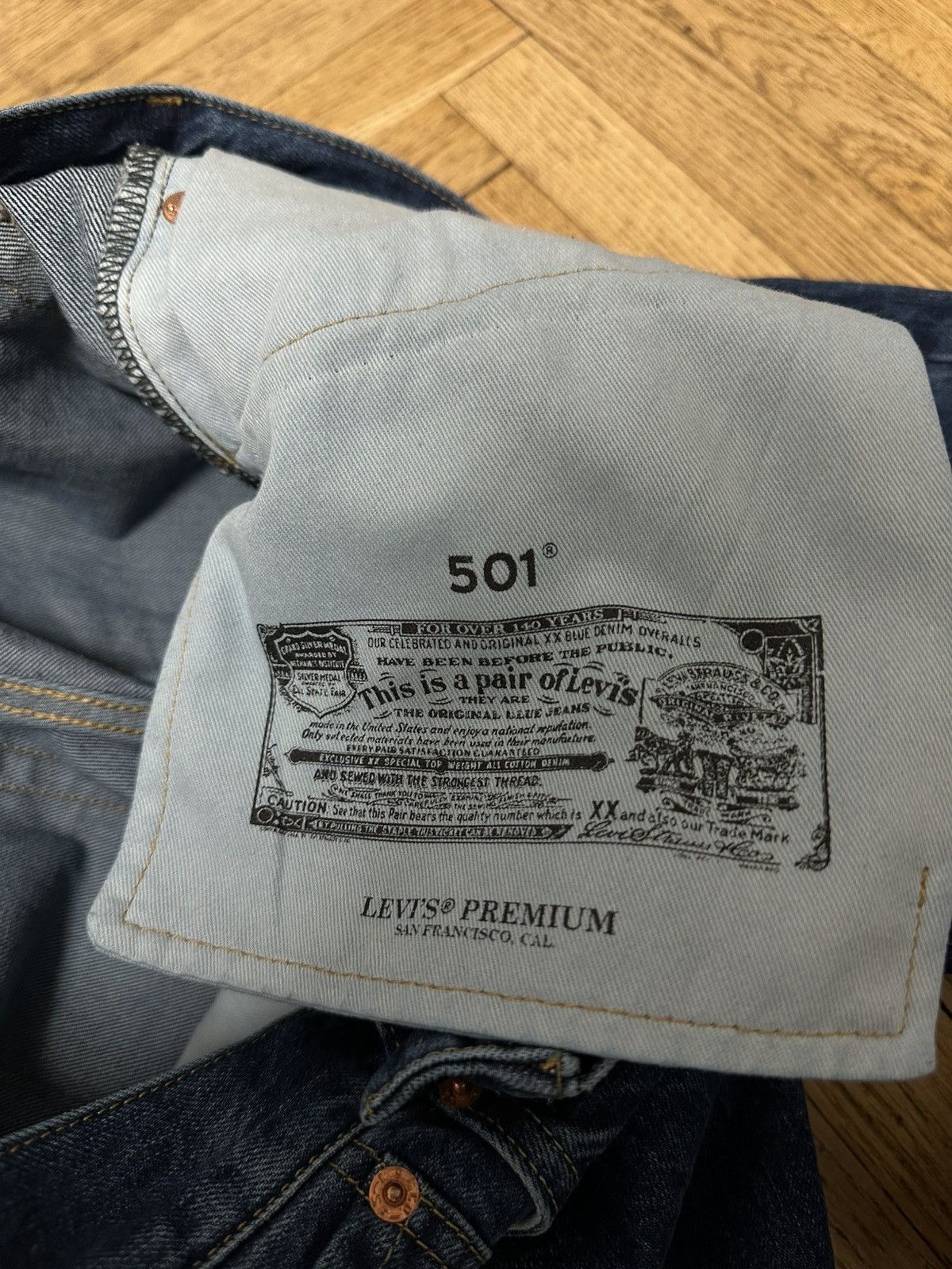 Levi's Levi’s 501 Men’s Jeans Size W31 L32 Premium Size US 32 / EU 48 - 9 Thumbnail