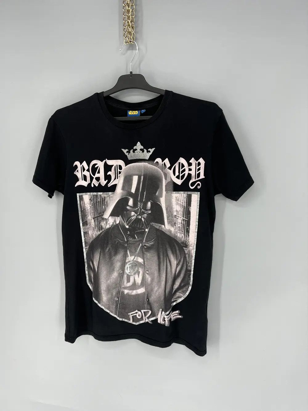 Star Wars Vintage Star Wars Parody Black Boys Mens Tshirt Darth Vader Size US S / EU 44-46 / 1 - 3 Thumbnail