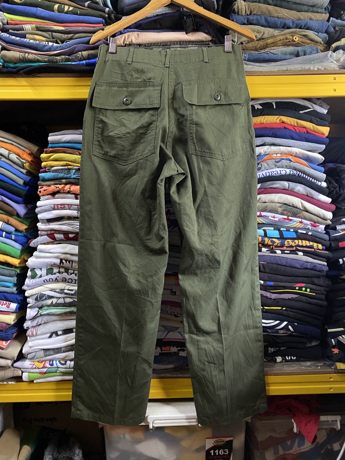 Vintage Vintage Dutch Shell Military olive green army pants Size US 30 / EU 46 - 2 Thumbnail