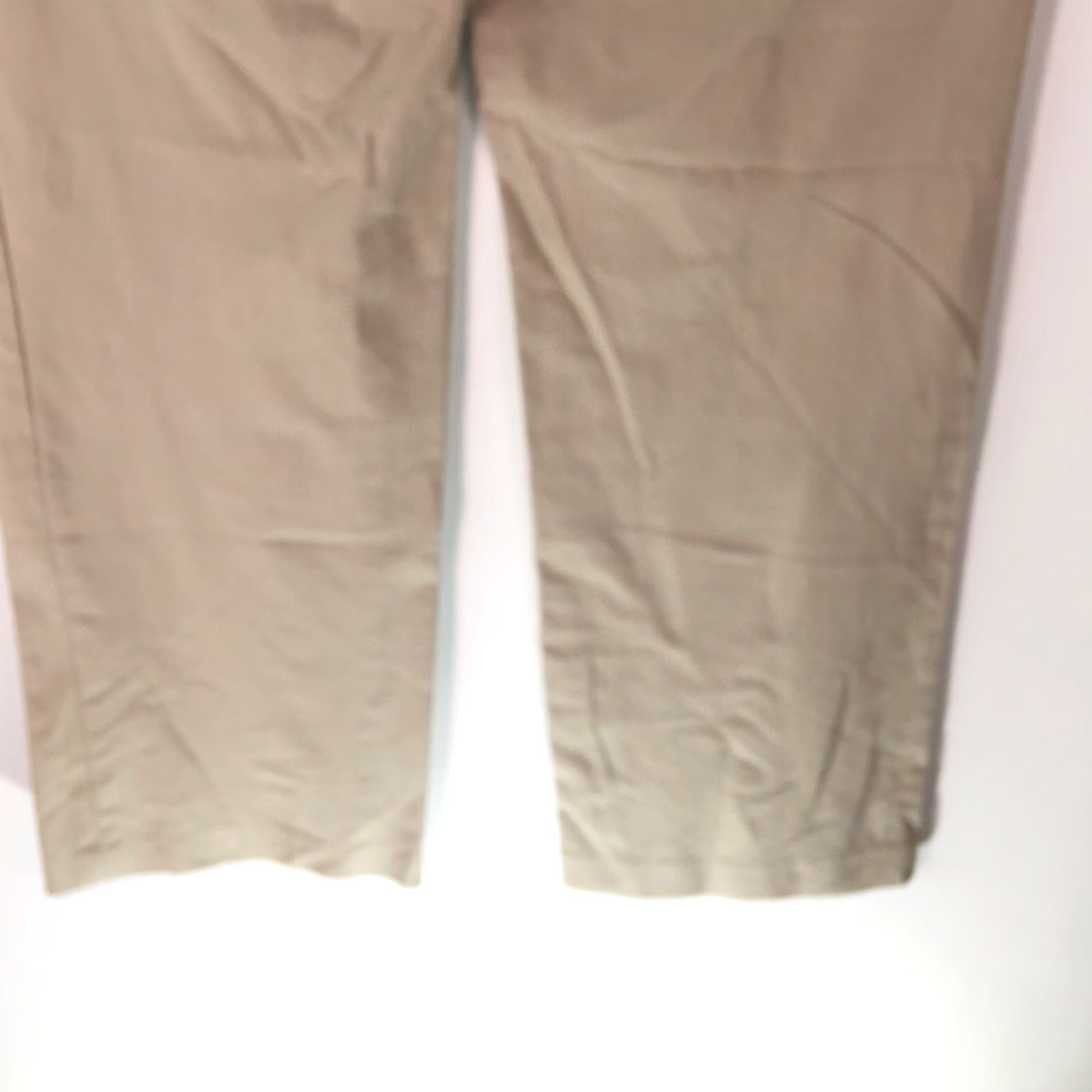 Apt. 9 Apt. 9 Dress Pants Womens Flat Front Beige 32x30 Size 12 Vintage Stretch Regular Straight Size 34" / US 12 / IT 48 - 5 Thumbnail