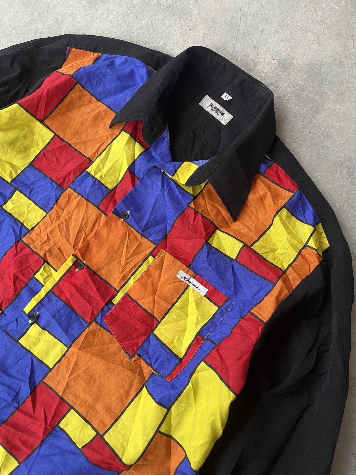 Kansai Yamamoto Vtg kansai Yamamoto Size US L / EU 52-54 / 3 - 3 Thumbnail