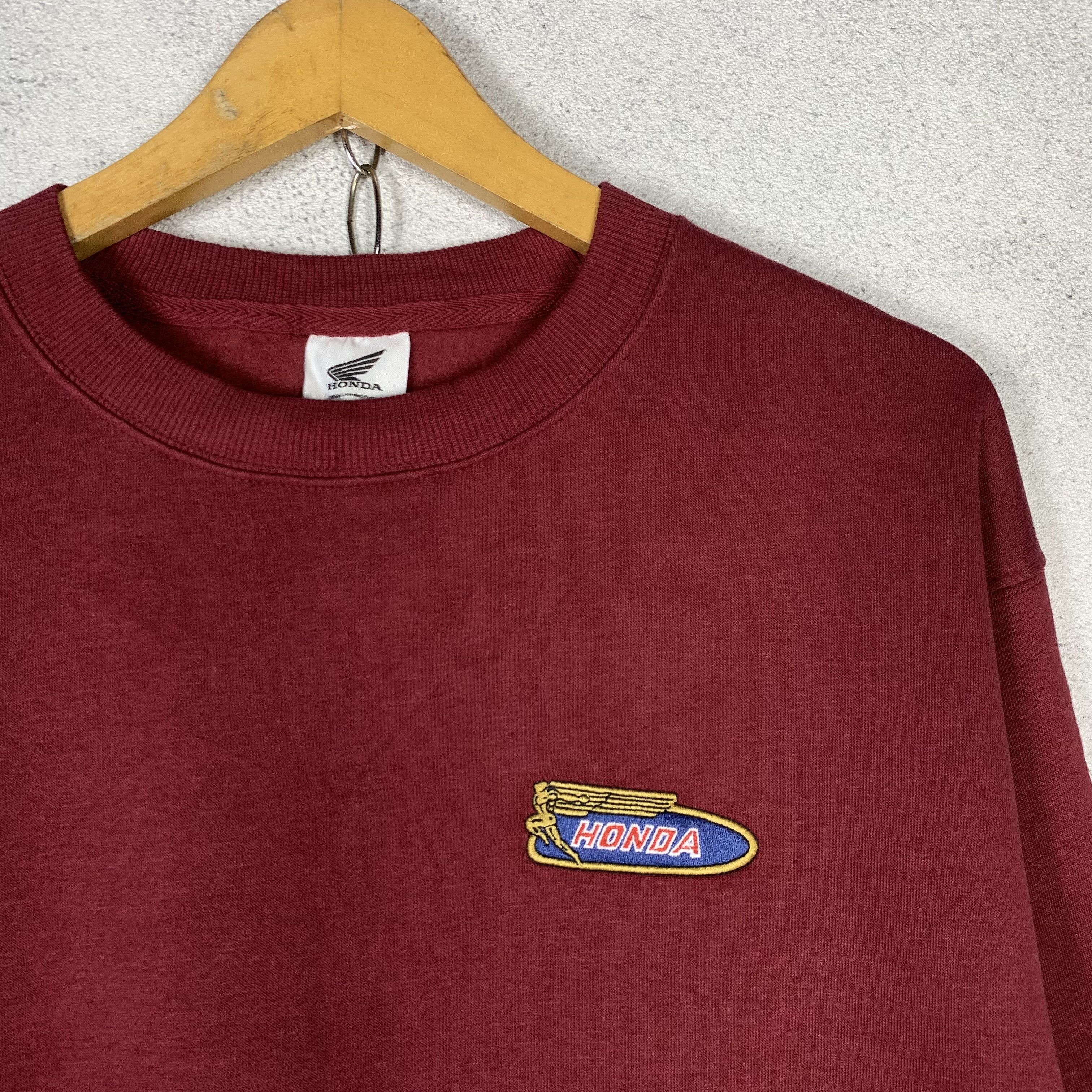 Honda Honda Racing Sweatshirt Crewneck Size US M / EU 48-50 / 2 - 2 Thumbnail