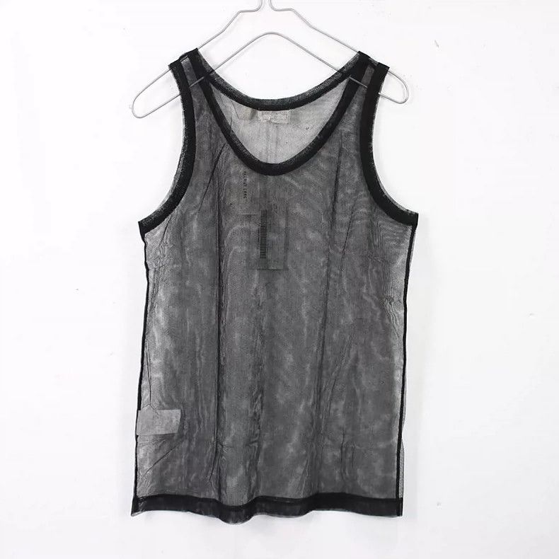 Helmut Lang HELMUT LANG sheer tank top Size S / US 4 / IT 40 - 4 Thumbnail