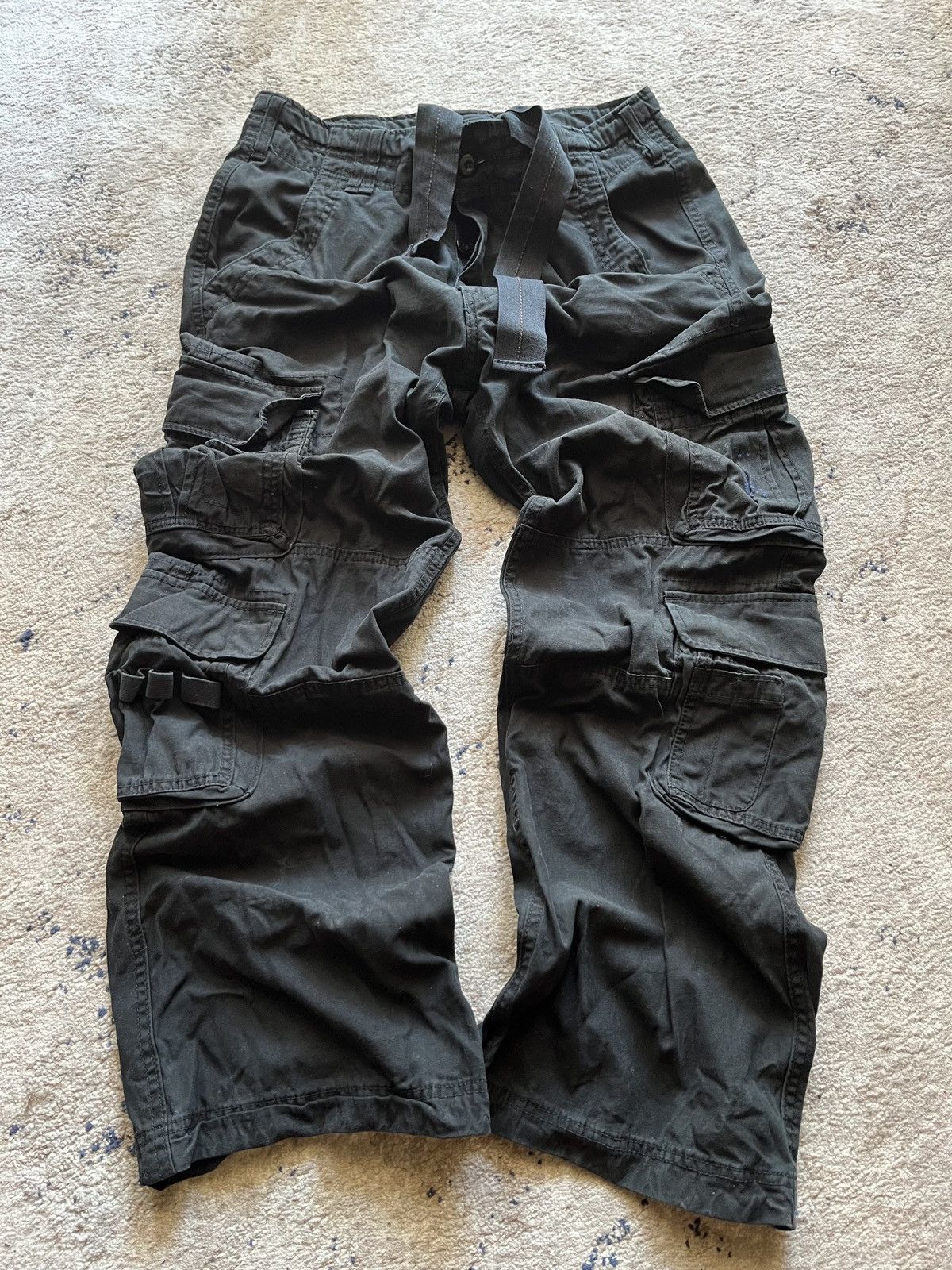 Hysteric Glamour × Japanese Brand Vintage Rick Owens Junya Watanabe Style Black Jeans Size US 32 / EU 48 - 1 Thumbnail