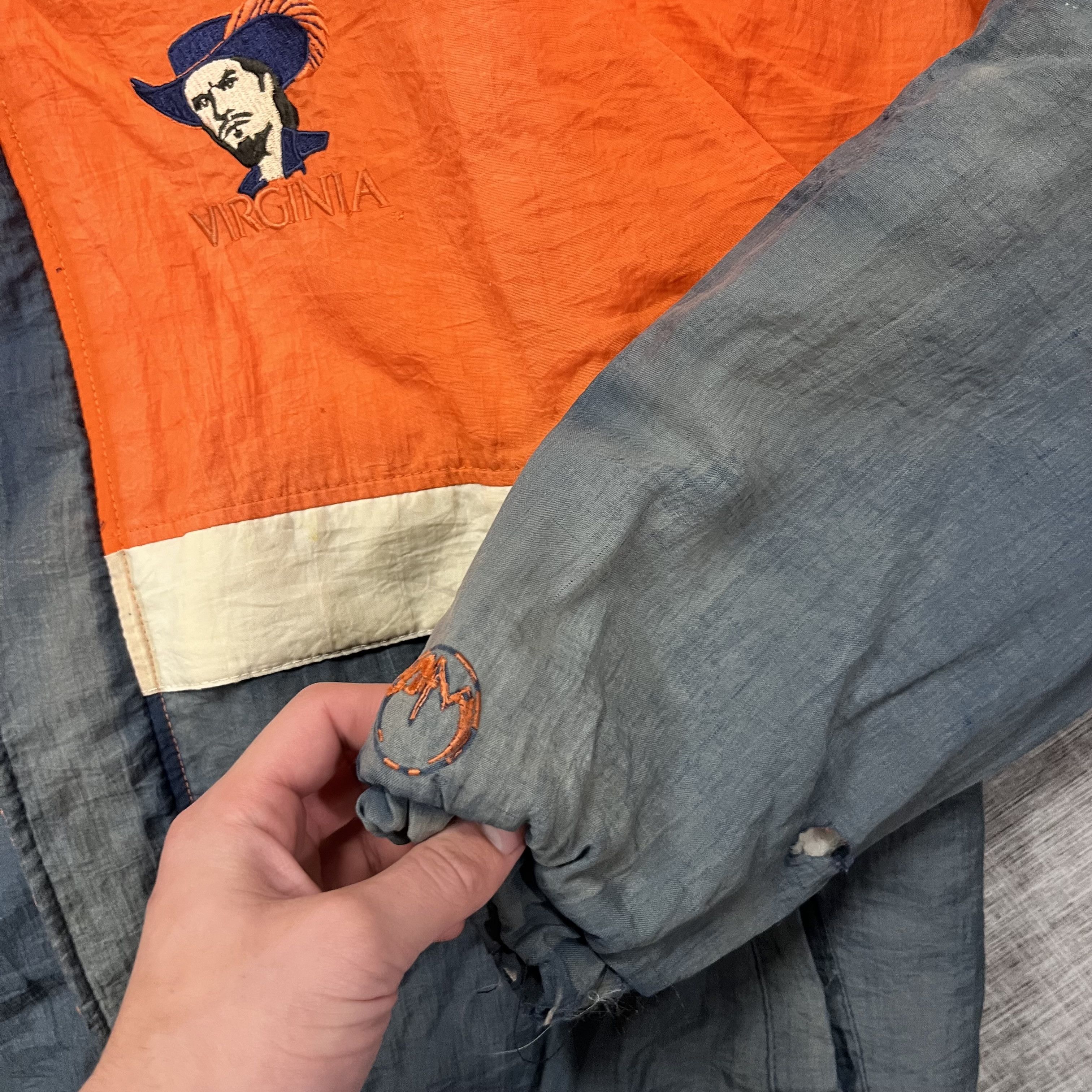 Starter × Vintage Crazy VTG 90s UVA Starter Jacket Size US L / EU 52-54 / 3 - 7 Thumbnail