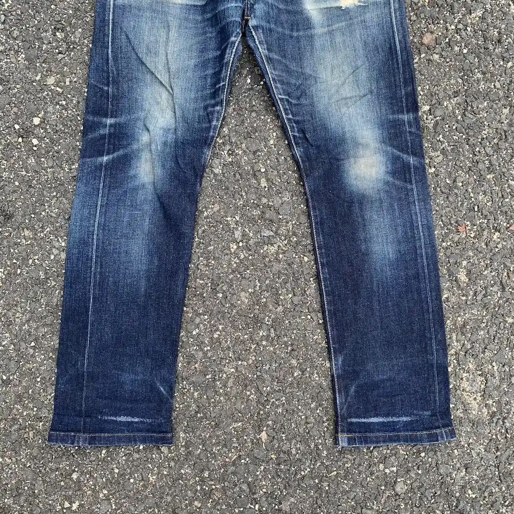 Self Edge 💥 REDLINE 💥 Nice Fading Jeans Japanese Vintage Ankle Pants Size US 33 - 5 Thumbnail