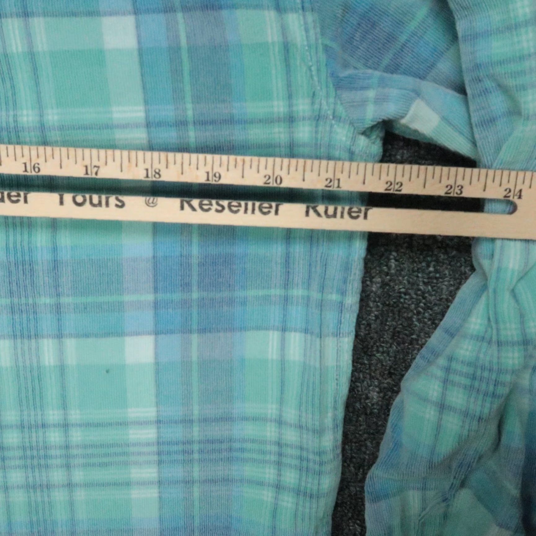 Tommy Bahama VINTAGE Tommy Bahama Shirt Men Medium Blue Green Plaid Coastline Cord LS Corduroy Size US M / EU 48-50 / 2 - 6 Thumbnail