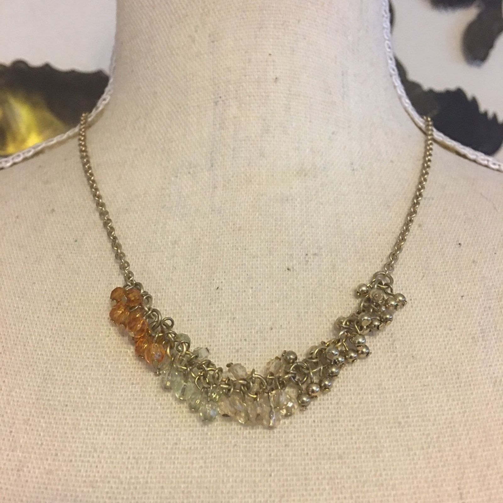Coldwater Creek Coldwater Creek gold tone dangle bead necklace Size ONE SIZE - 1 Thumbnail