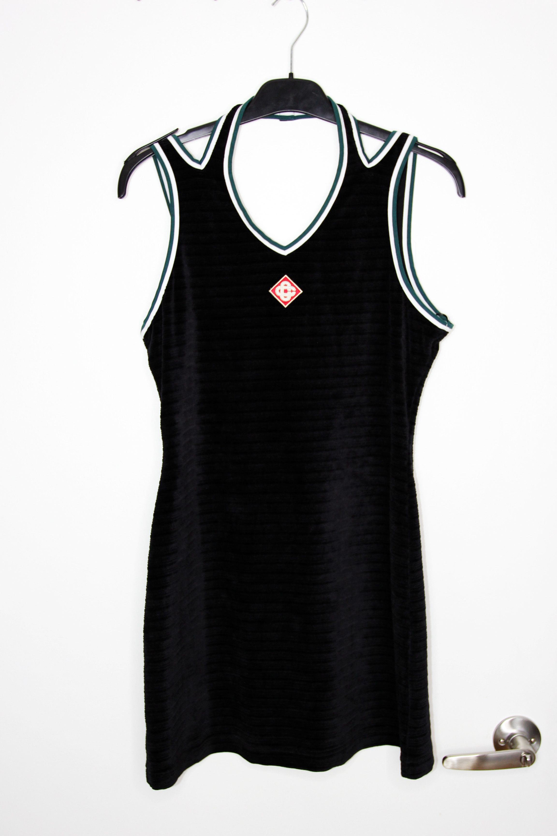 Casablanca BNWT AW25 CASABLANCA DROP NEEDLE VELOUR TENNIS DRESS L Size L / US 10 / IT 46 - 3 Thumbnail