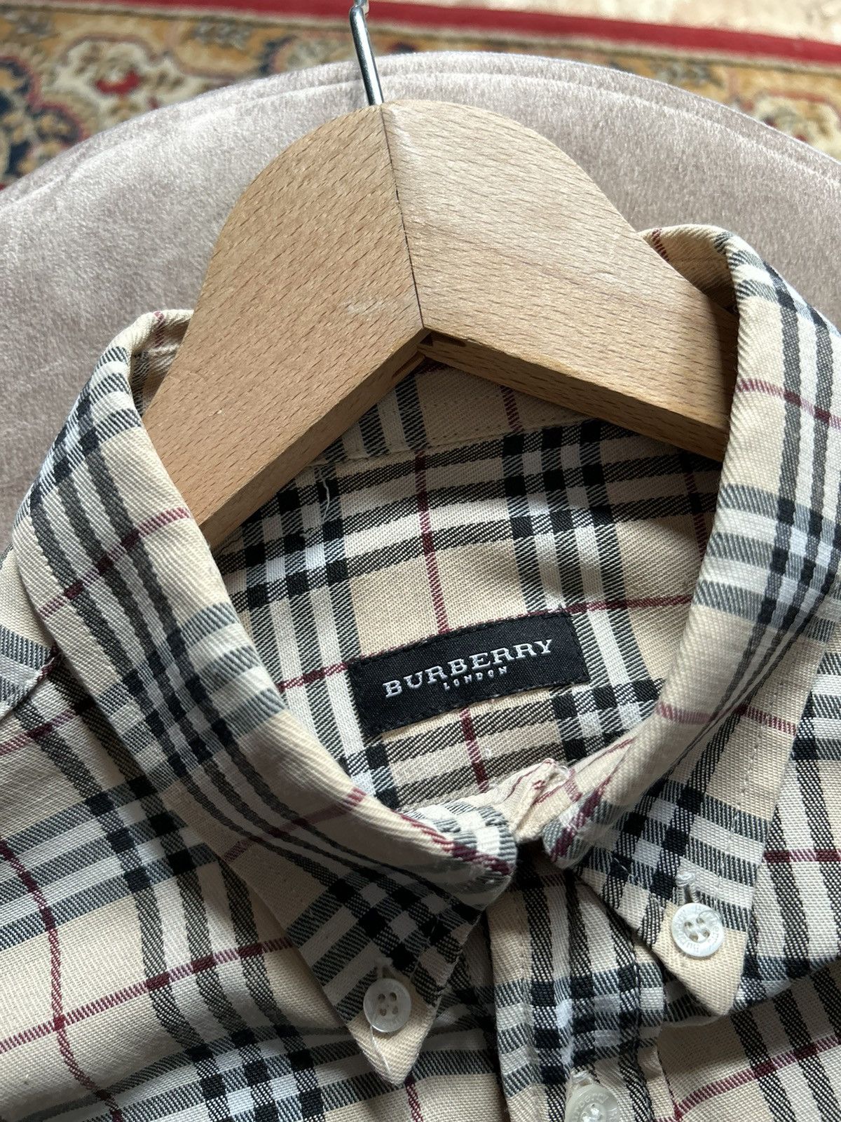 Burberry Vintage Burberry nova check shirt Size US L / EU 52-54 / 3 - 9 Thumbnail