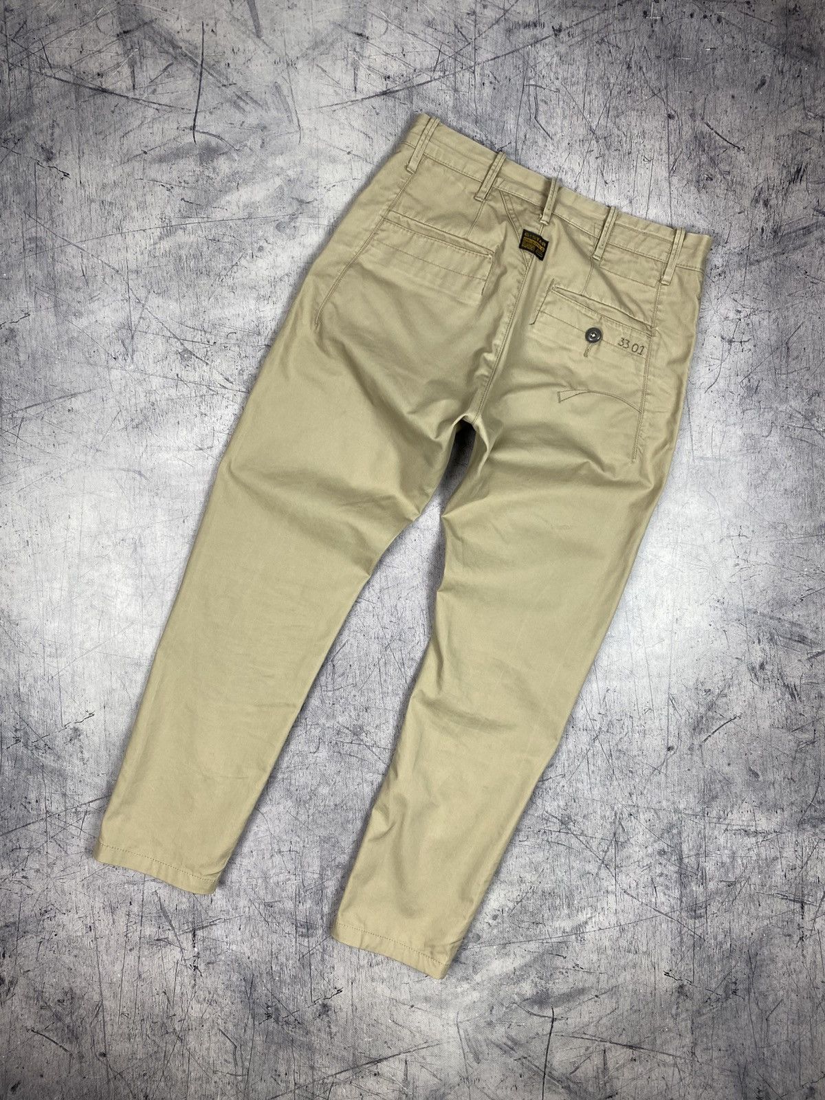 G-Star G-Star Raw Bronson Chino Straight Beige Chinos W30 L32 Size US 30 / EU 46 - 2 Thumbnail
