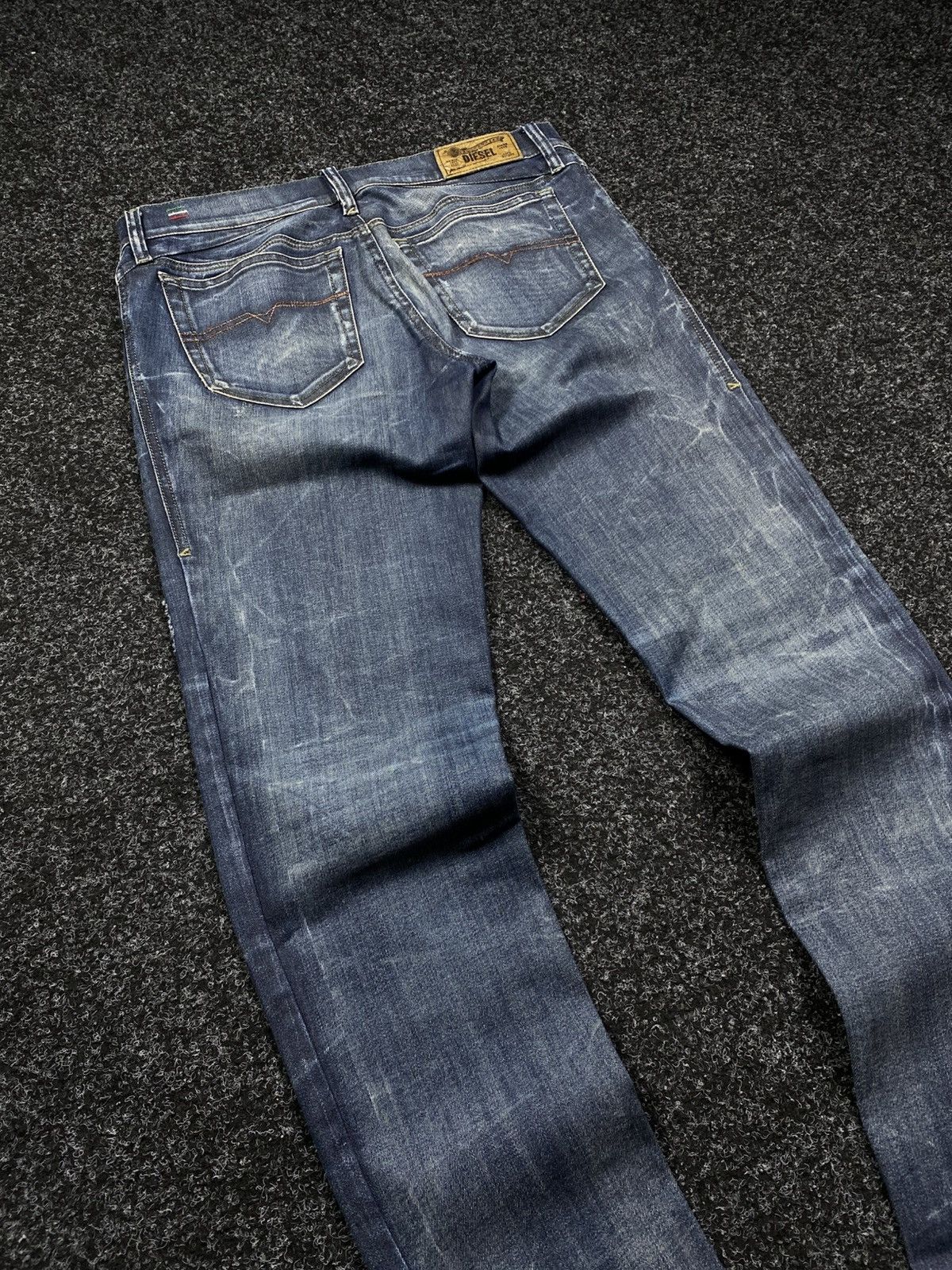 Diesel × If Six Was Nine × Vintage Vintage Y2K Diesel Industry Jeans baggy denim pants Size 30" / US 8 / IT 44 - 14 Thumbnail
