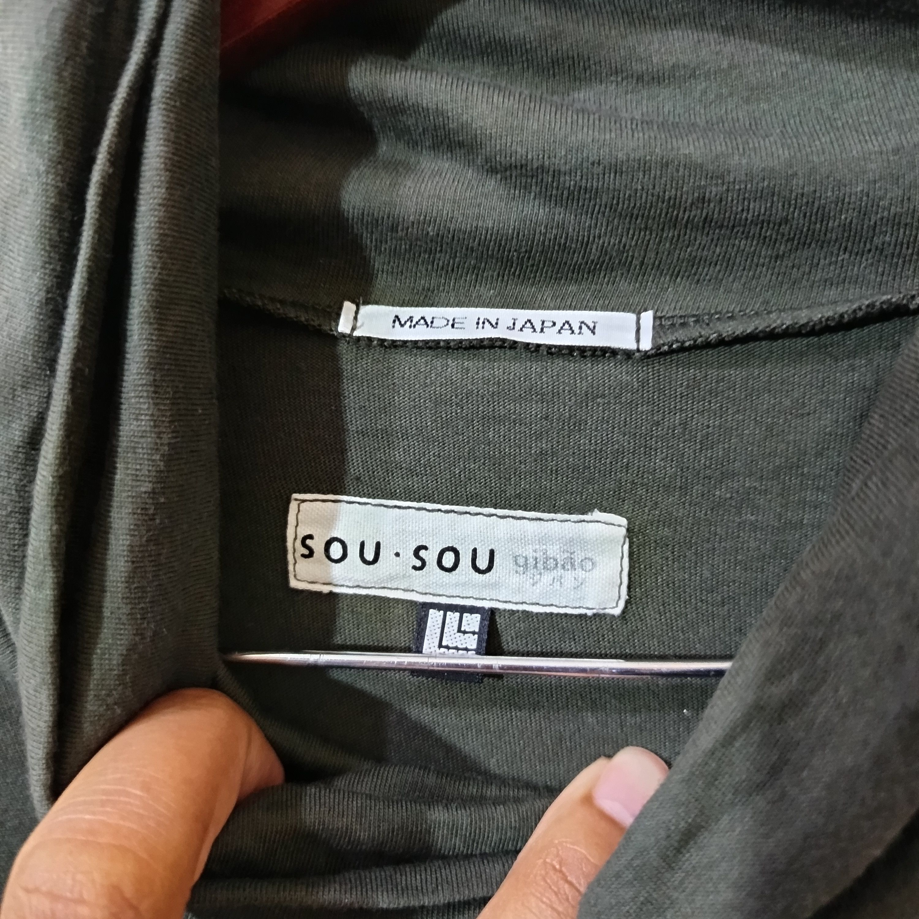 SOU SOU SOU SOU GIBAO TURTLE NECK LS SHIRTS Size US L / EU 52-54 / 3 - 2 Thumbnail