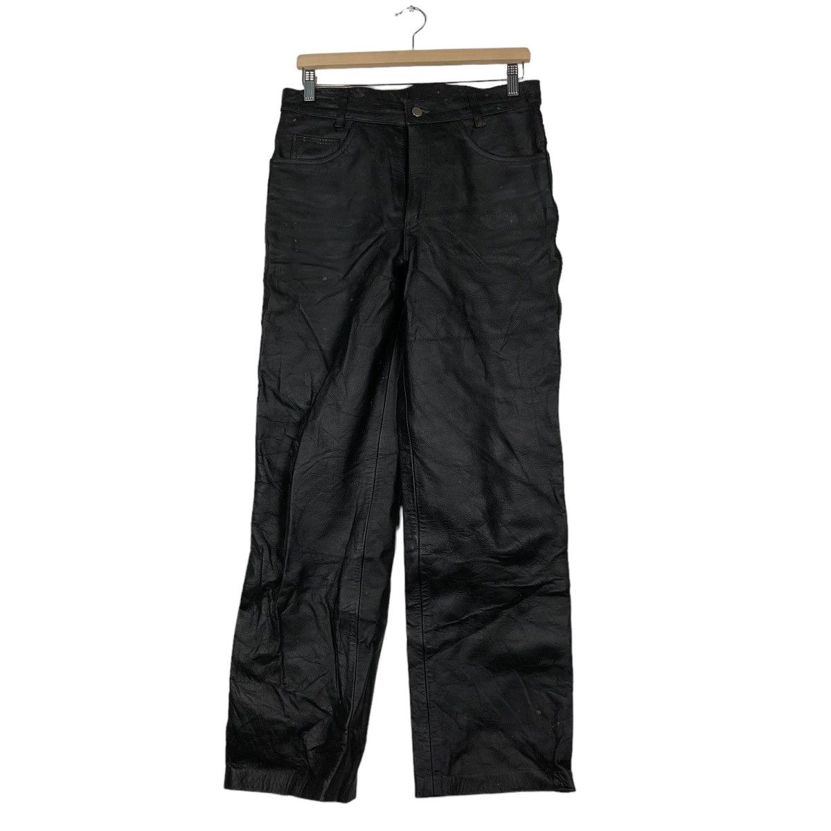 Genuine Leather 🔥Vintage Biker Genuine Leather Eezan Japan Inspire Schott Size US 32 / EU 48 - 1 Thumbnail