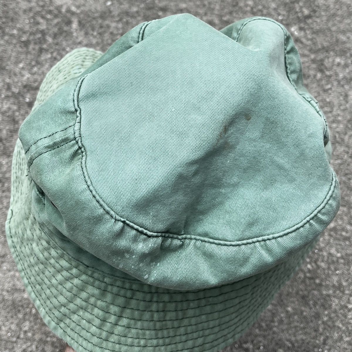 Vintage Vintage WWF Mint Green Sun Faded Bucket Hat Y2K Size ONE SIZE - 5 Thumbnail