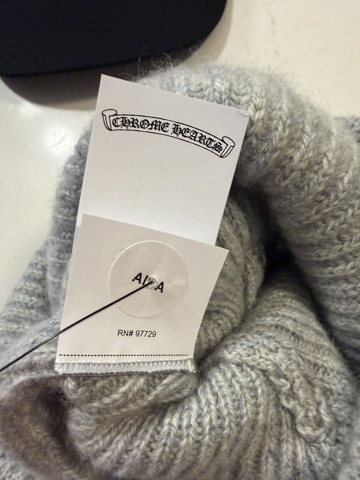 Chrome Hearts Chrome Hearts Cashmere big daddy beanie Size ONE SIZE - 5 Thumbnail