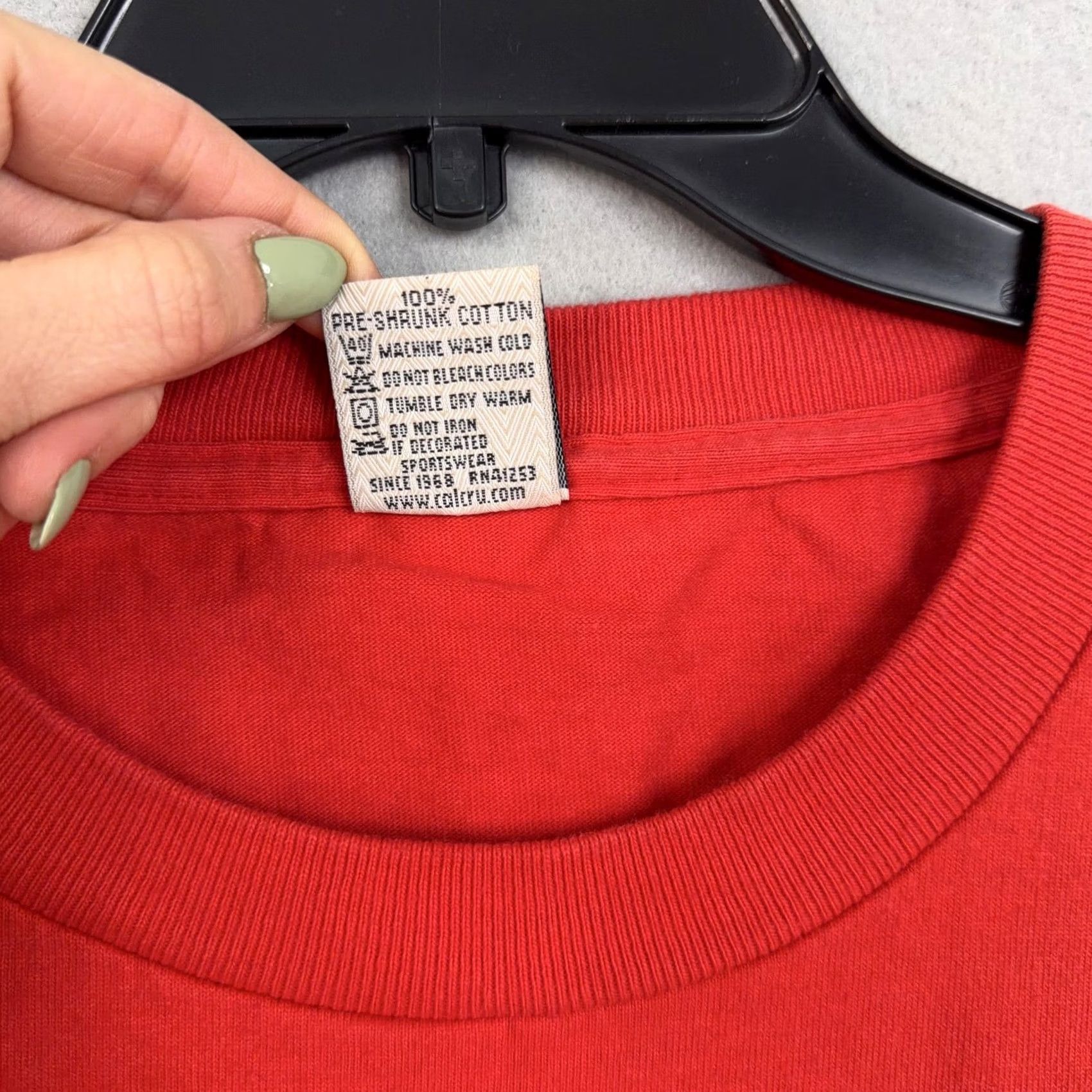 Vintage VINTAGE Kennedy Space Center Cal Cru Shirt Mens 5X Big Tall Red NASA Graphic Tee 90s Size US XXL / EU 58 / 5 - 4 Thumbnail