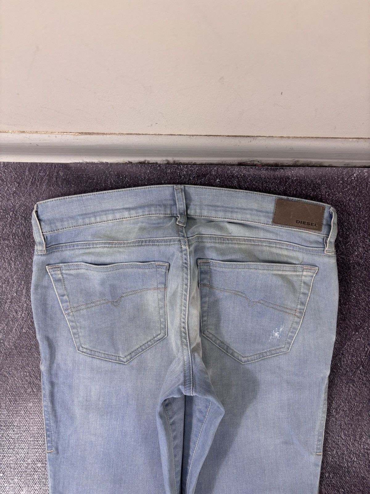 Diesel Diesel Grupee NWT Women’s Super Slim Skinny Stretch Jeans Size 27" / US 4 / IT 40 - 18 Thumbnail