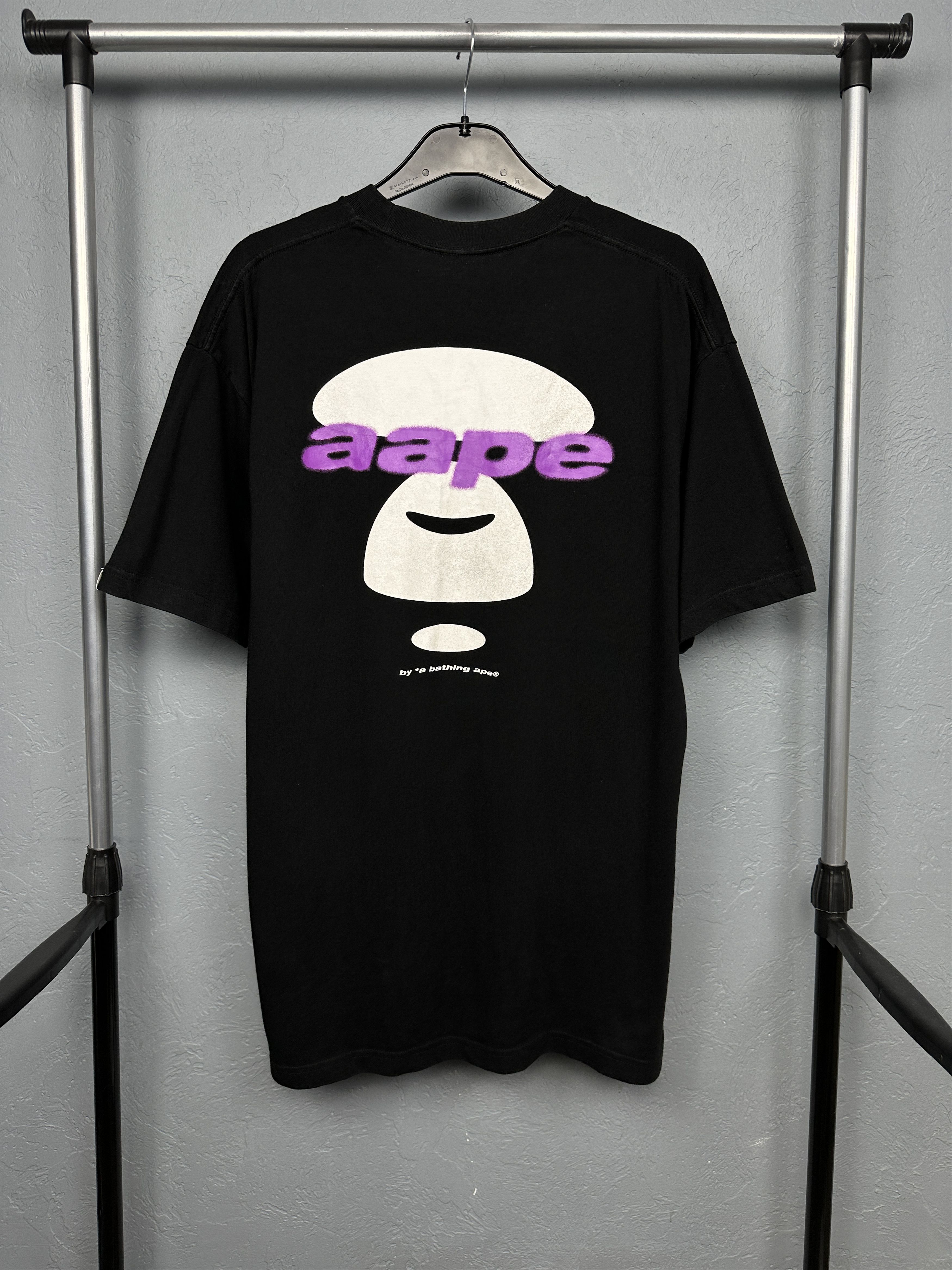 Aape AAPE by A Bathing Ape Big Logo T-Shirt Size US L / EU 52-54 / 3 - 1 Thumbnail