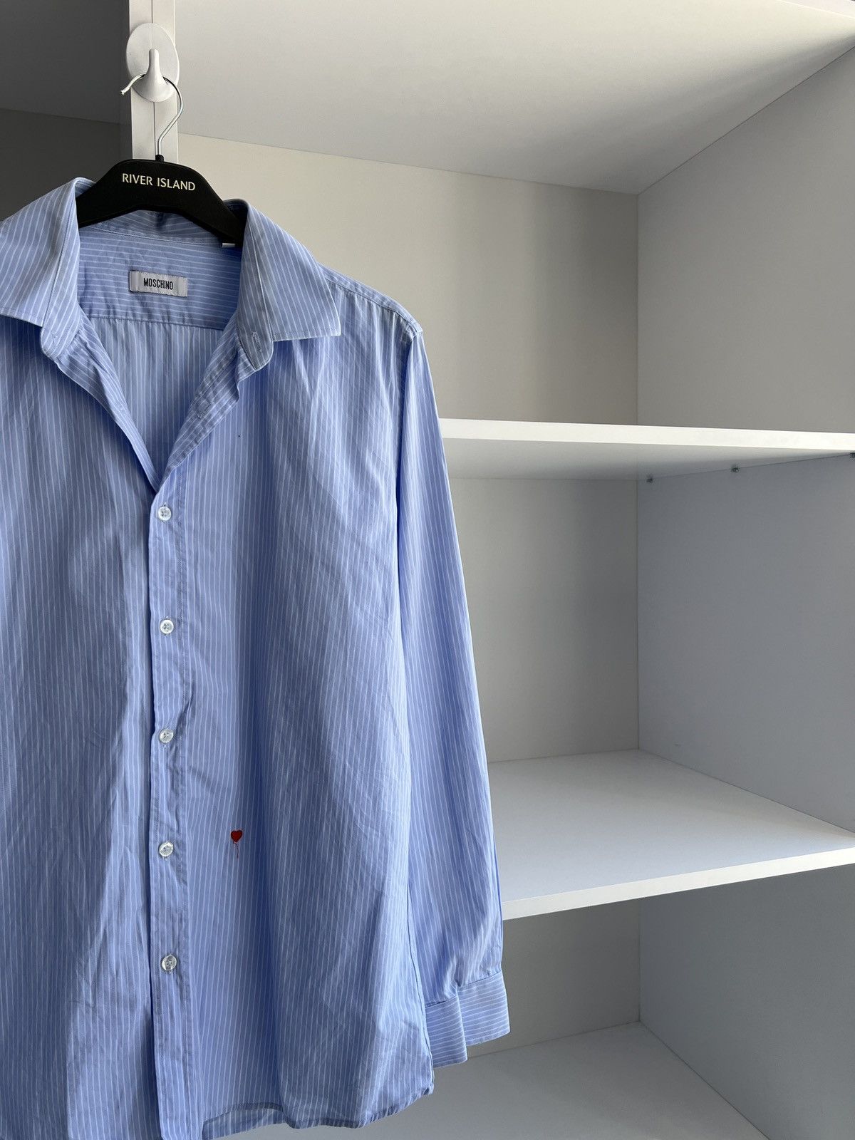 Moschino × Vintage Vintage Moschino Button Up Shirt Size US M / EU 48-50 / 2 - 6 Thumbnail