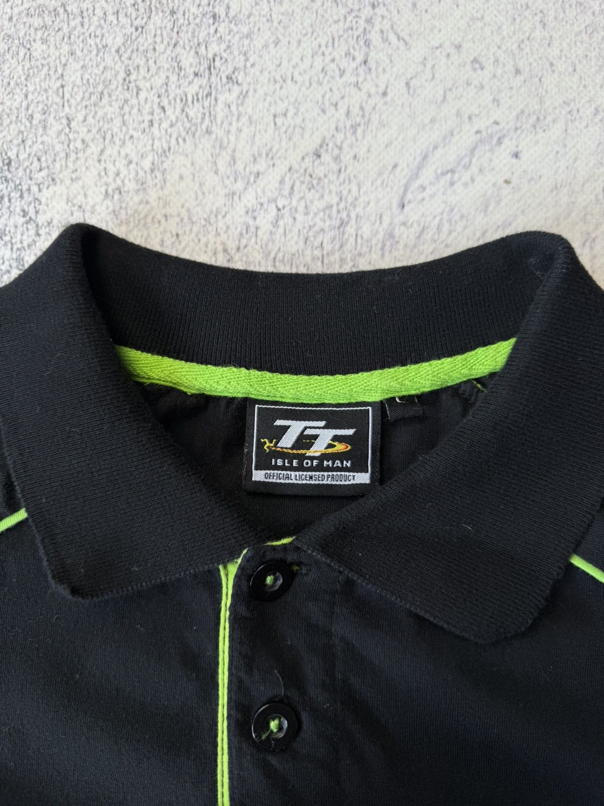 Vintage Vintage Polo Monster Energy Isle of Man TT Moto Racing USA Size US L / EU 52-54 / 3 - 13 Thumbnail
