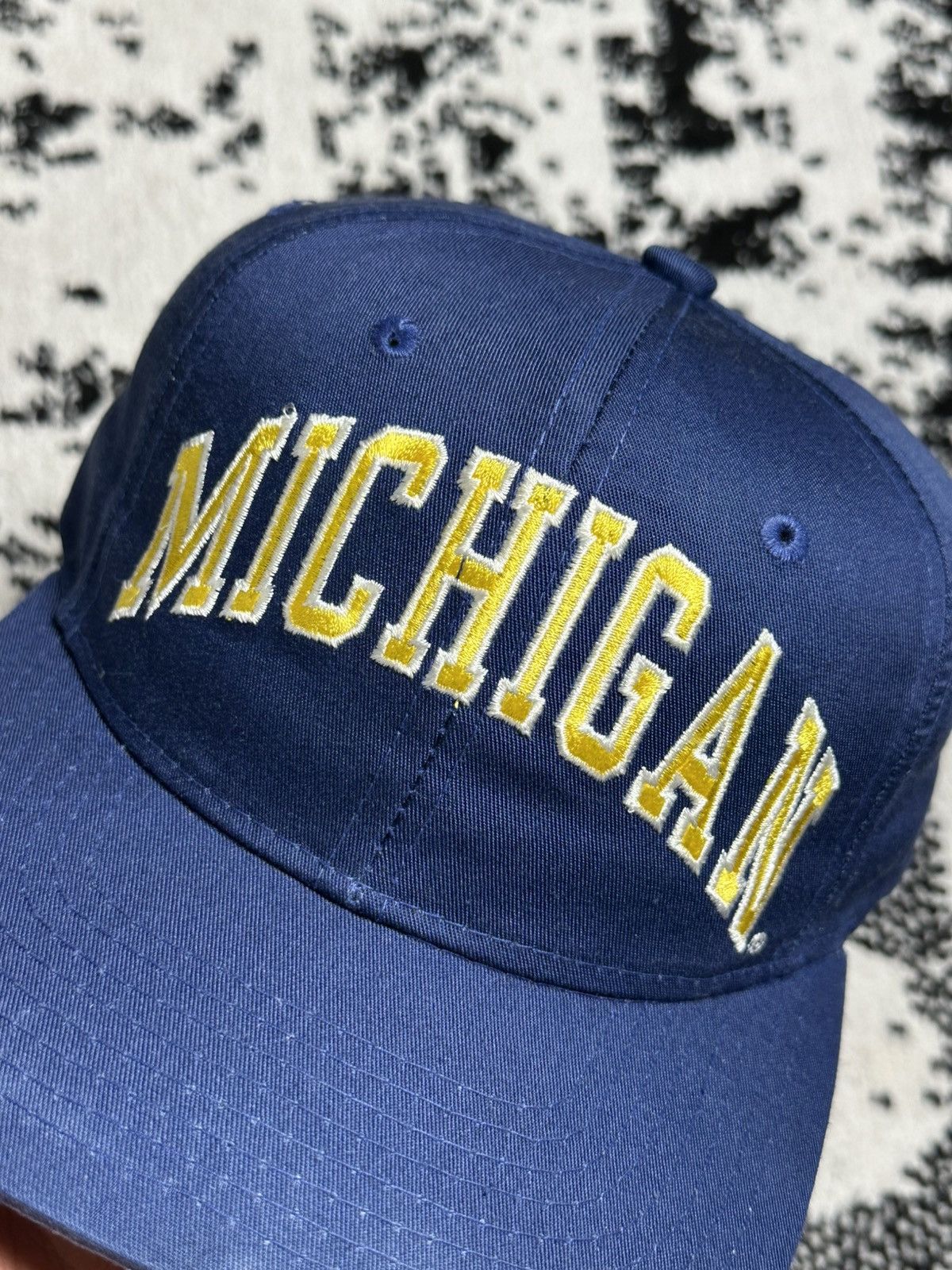 Starter Vintage Michigan Wolverines Starter Hat Size ONE SIZE - 2 Thumbnail