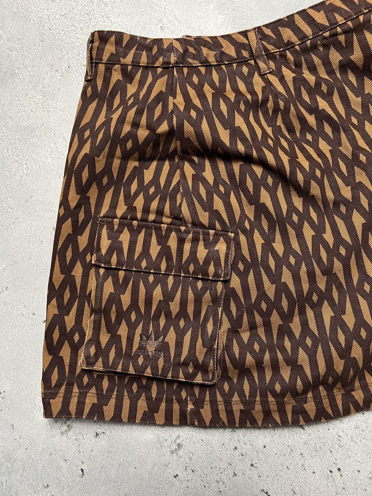 Adidas × Ivy Park Ivy Park x Adidas Monogram Skirt Wild Brown y2k Rare Item Size 28" / US 6 / IT 42 - 7 Thumbnail