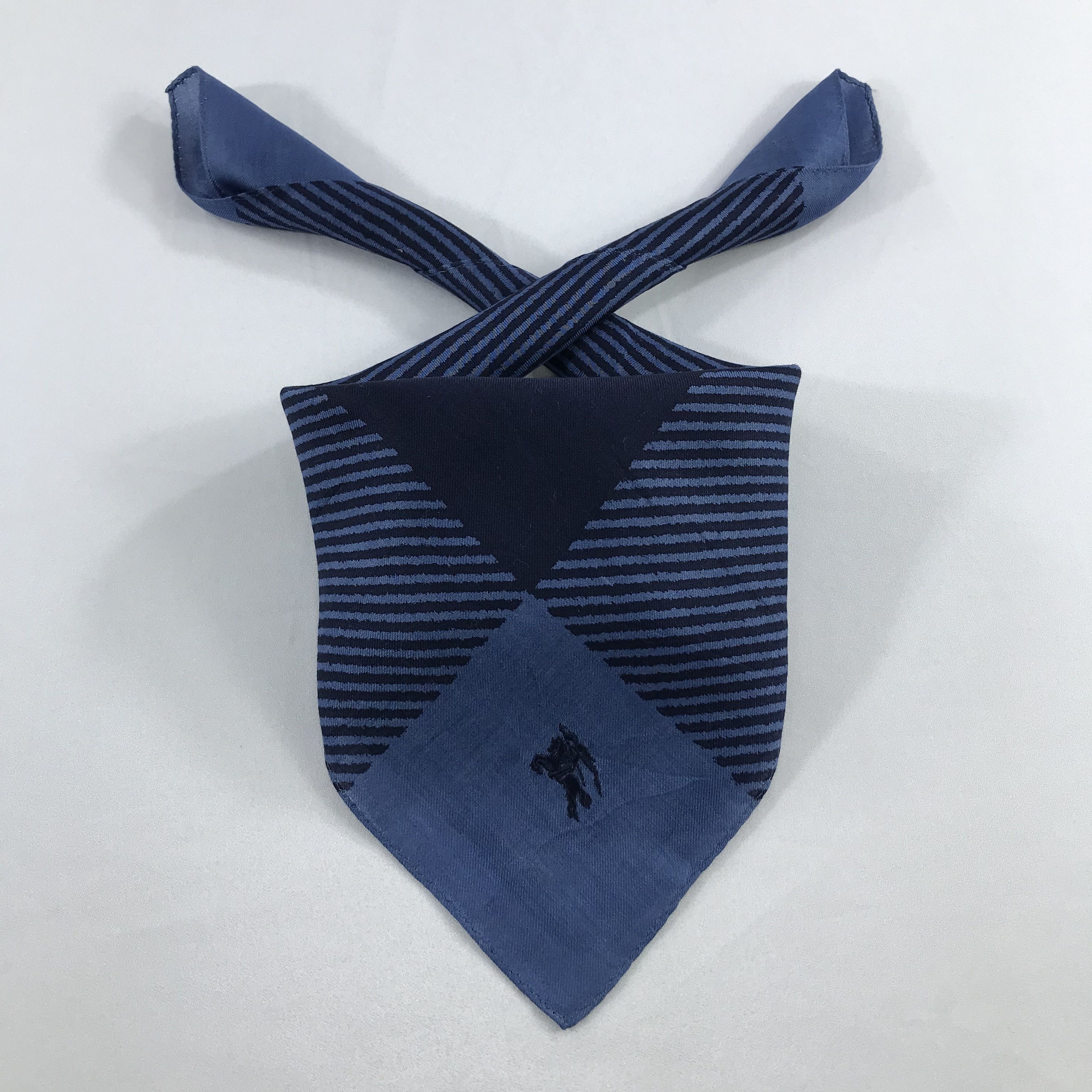 Burberry × Vintage Burberry Bandana / Handkerchief / Neckerchief - S2313 Size ONE SIZE - 3 Thumbnail