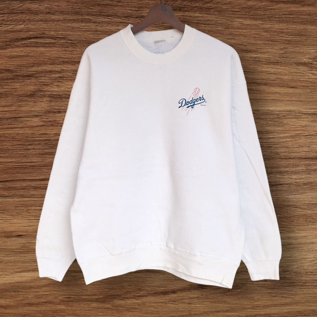 MLB Vintage MLB 1995s Dodgers Nomo 16 Crewneck Baseball Size US M / EU 48-50 / 2 - 2 Thumbnail
