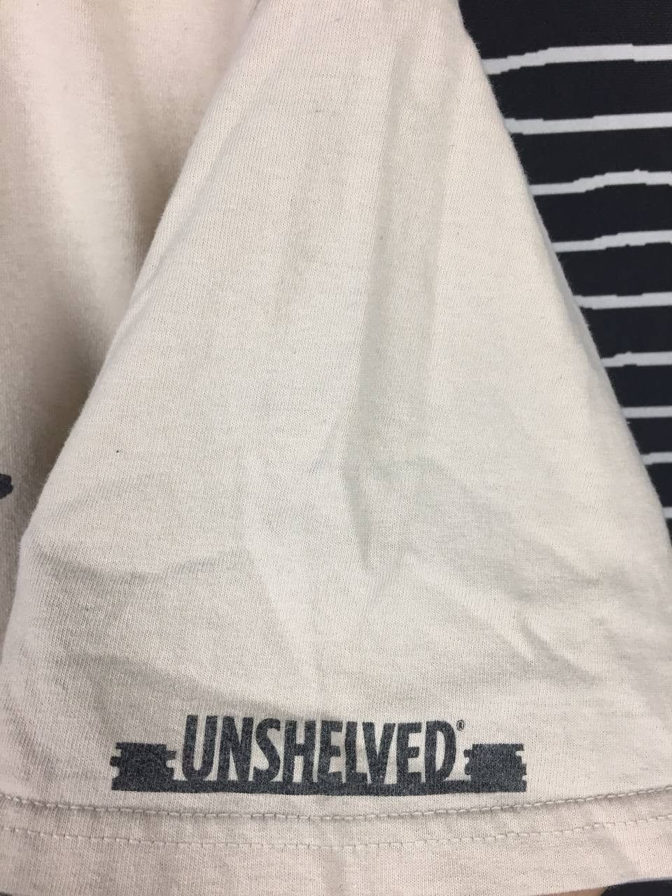 Vintage Unshelved Library Comic Will Work For Books Graphic Tee Size US XL / EU 56 / 4 - 8 Thumbnail