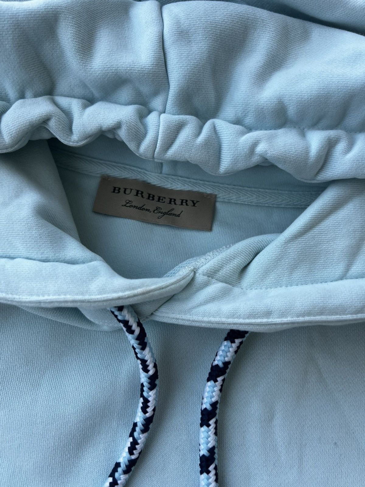 Burberry BURBERRY Embroidered Logo Hoodie Size US XXL / EU 58 / 5 - 3 Thumbnail