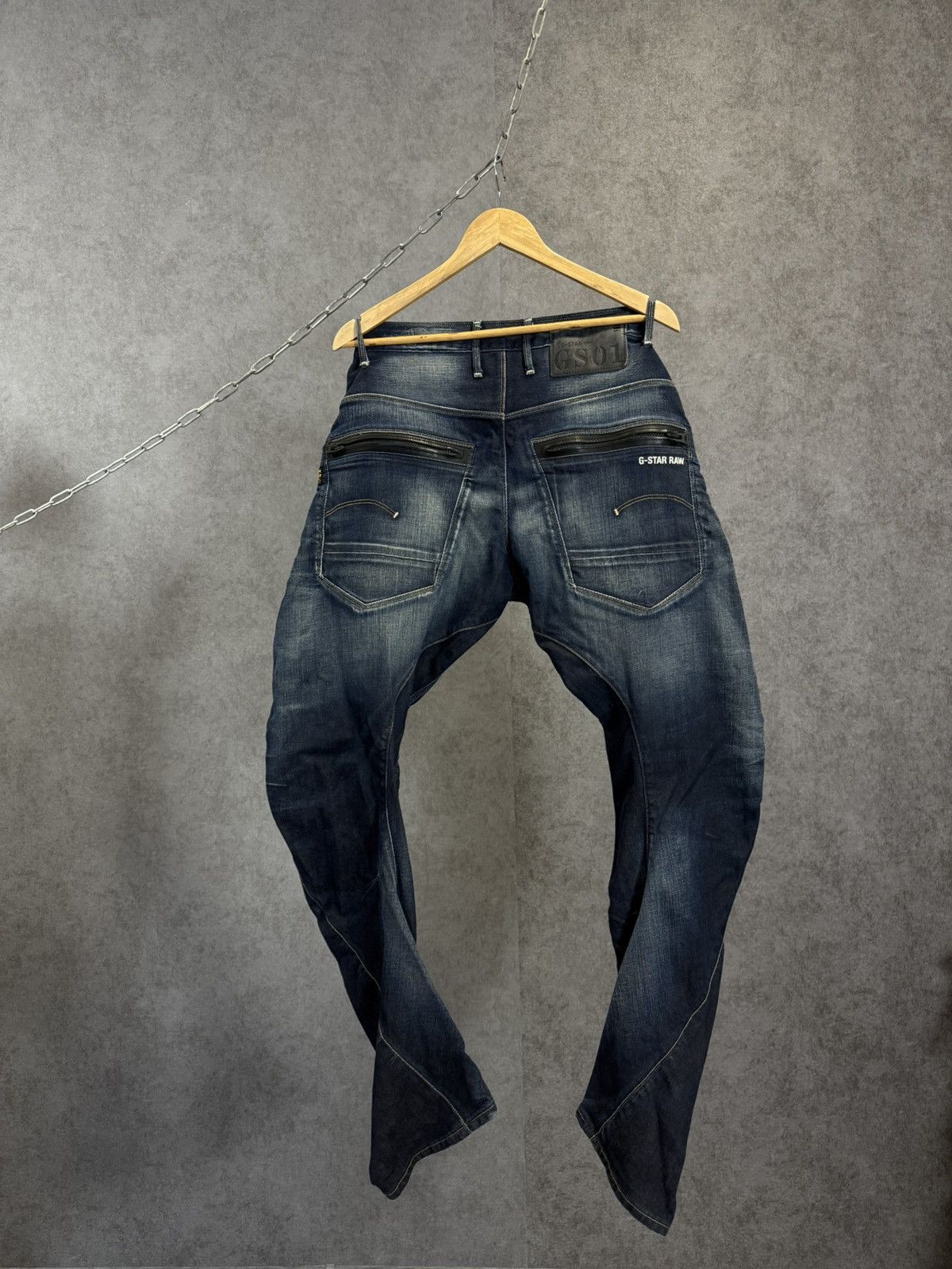 G-Star G Star Raw crazy asymmetric jeans Size US 34 / EU 50 - 7 Thumbnail